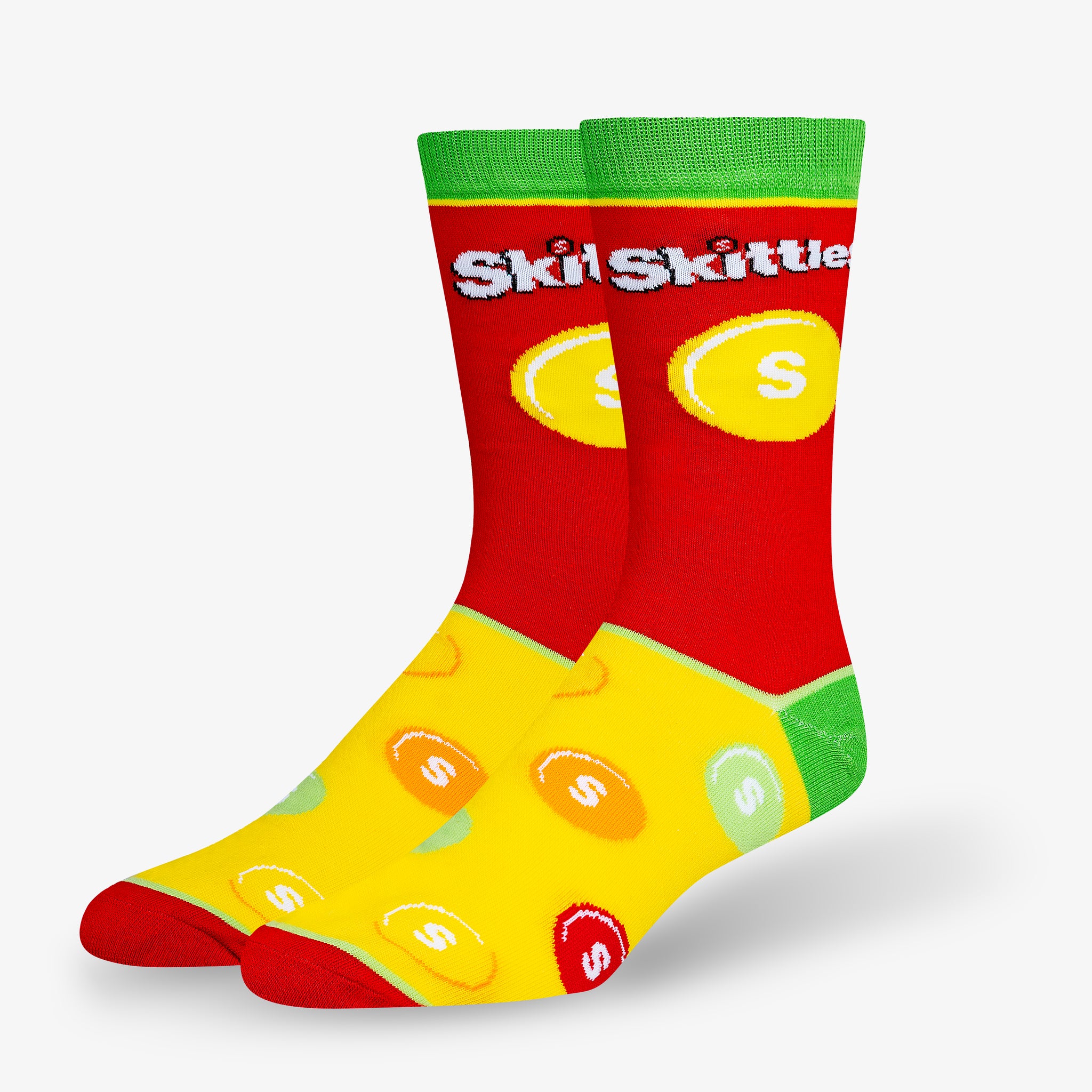 Skittles Red Men's Crew Socks
