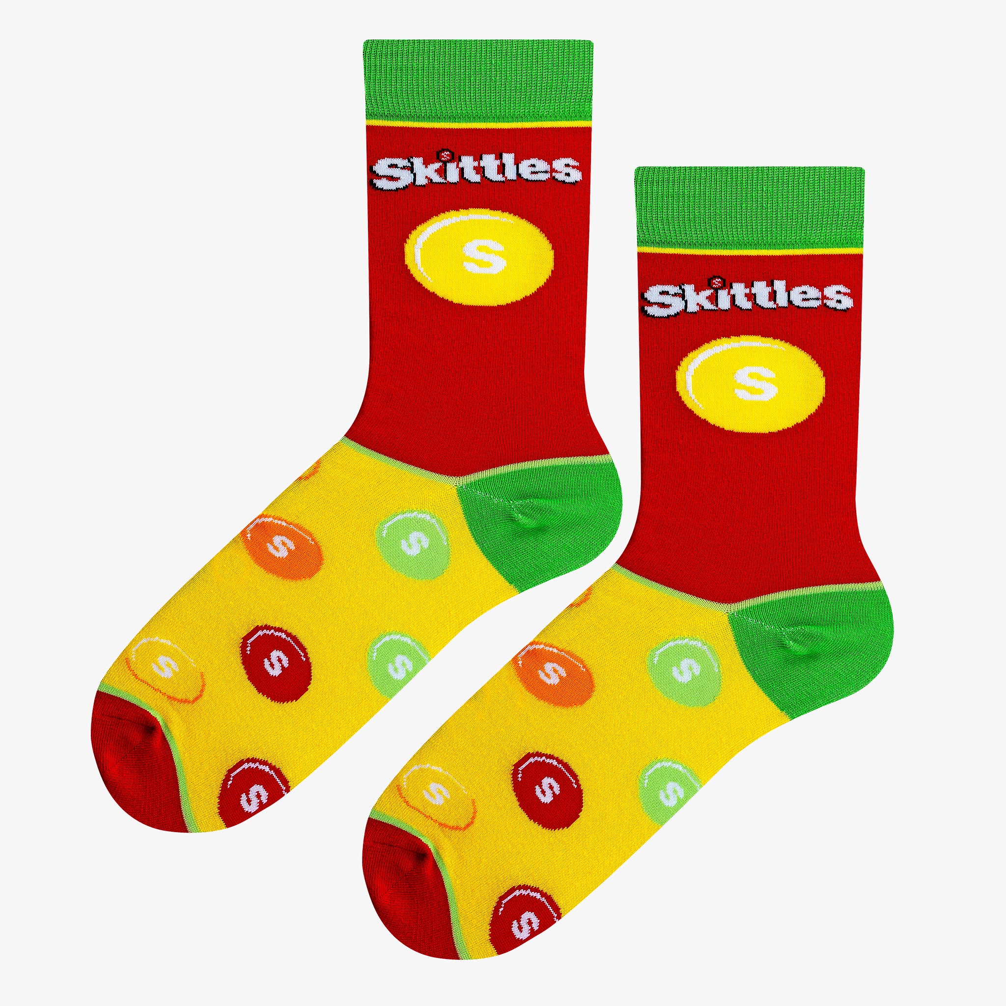 Skittles Red Men's Crew Socks