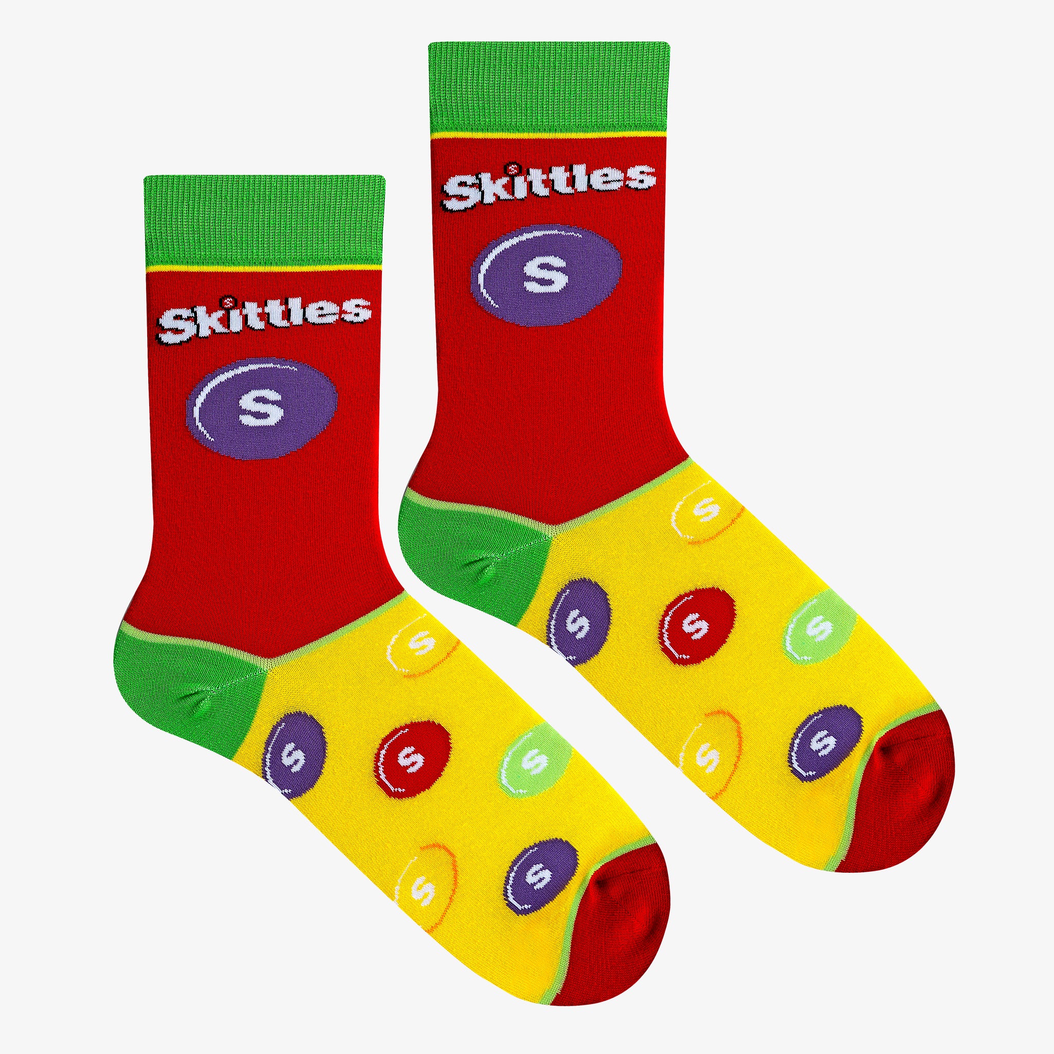 Skittles Red Men's Crew Socks
