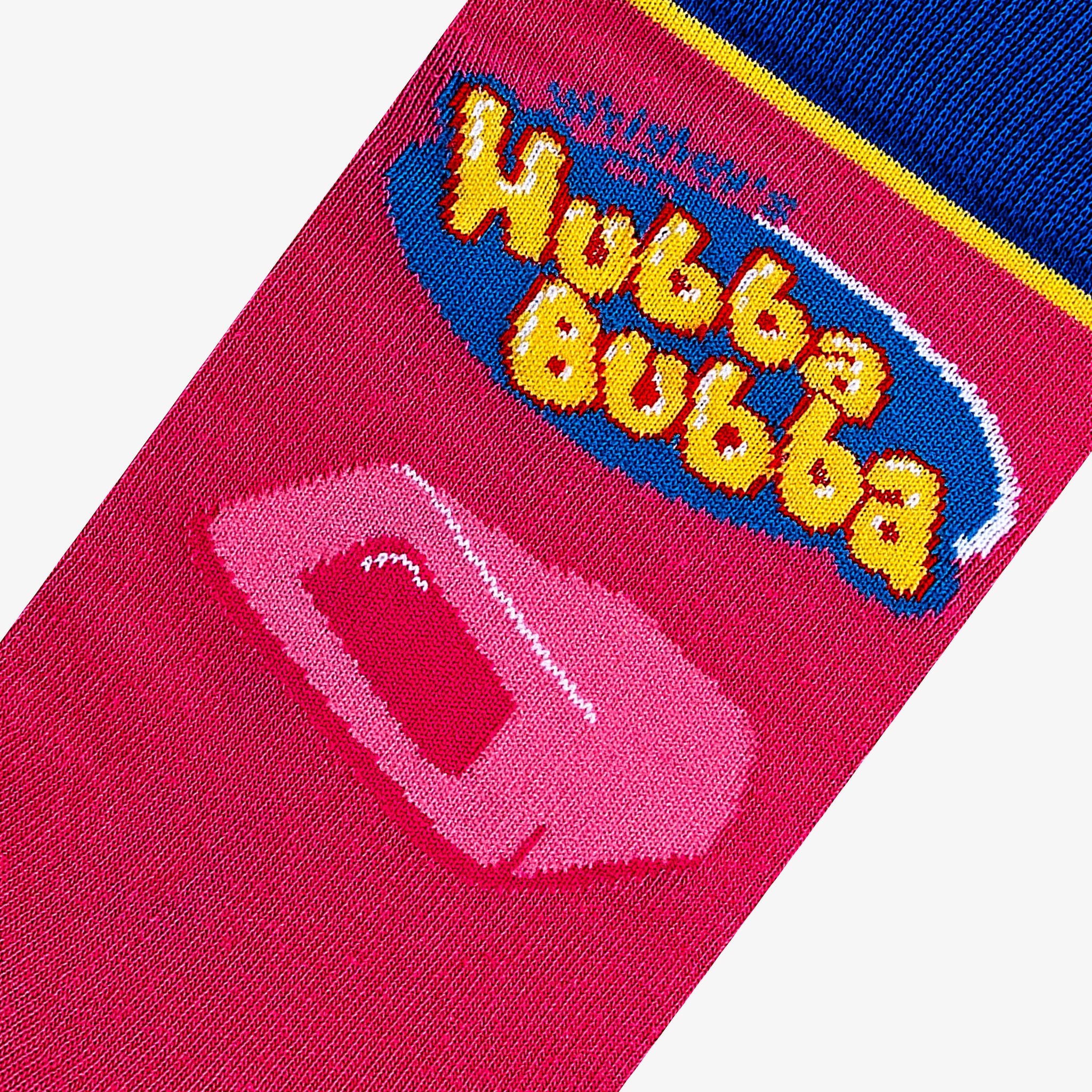 Hubba Bubba Pink Men's Crew Socks