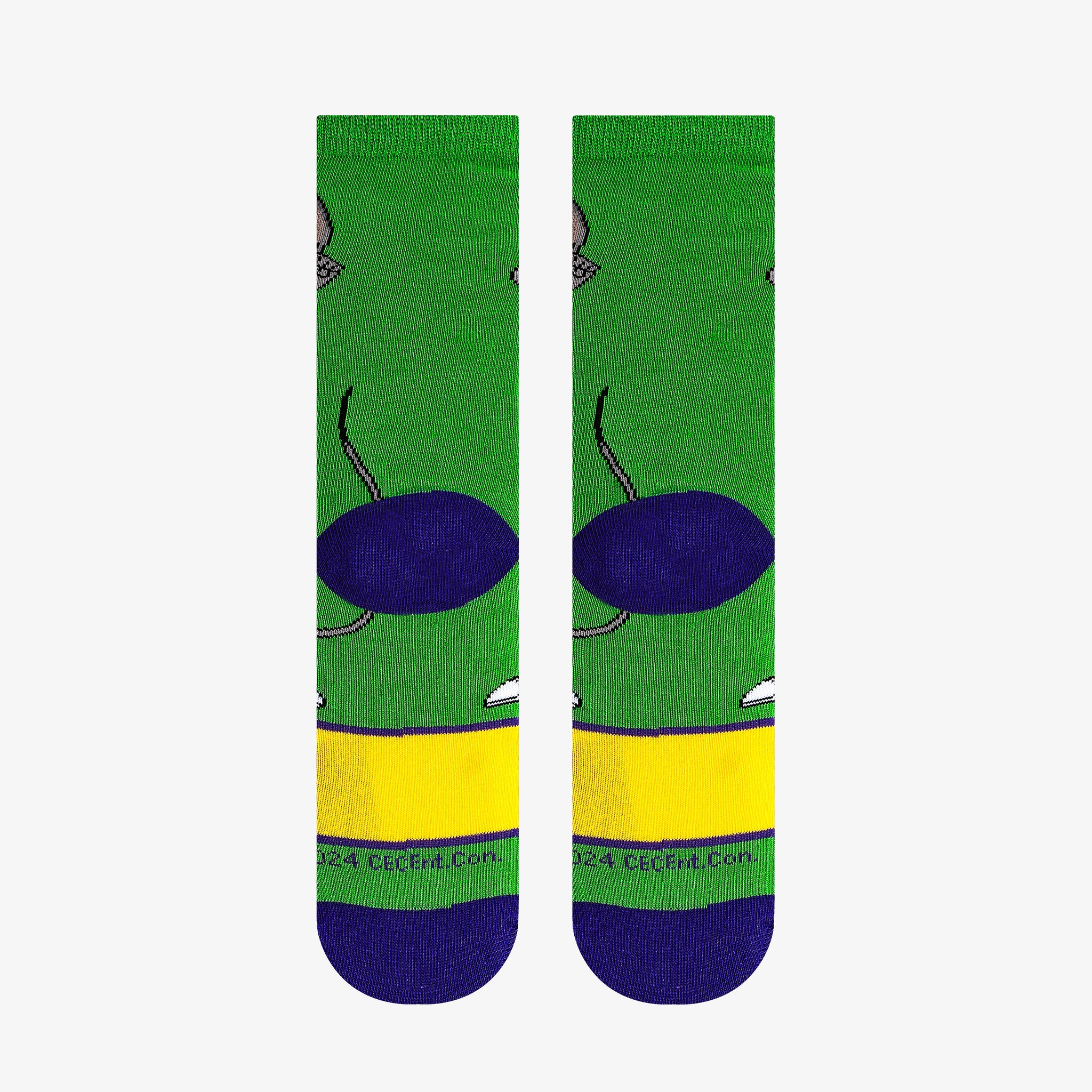 Chuck E. Cheese Cheer Big Kids Crew Socks