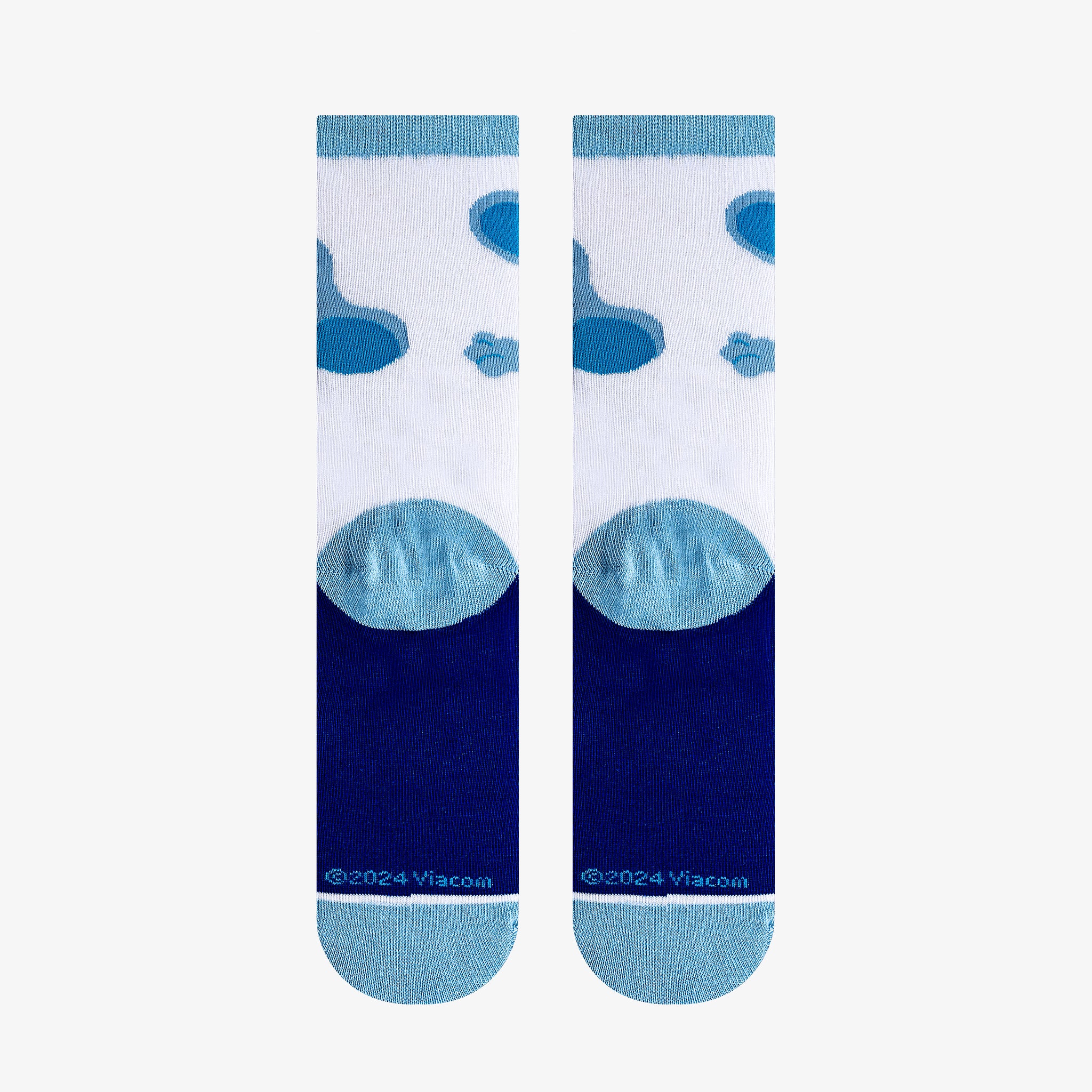 Blue's Clues Paws Big Kids Crew Socks