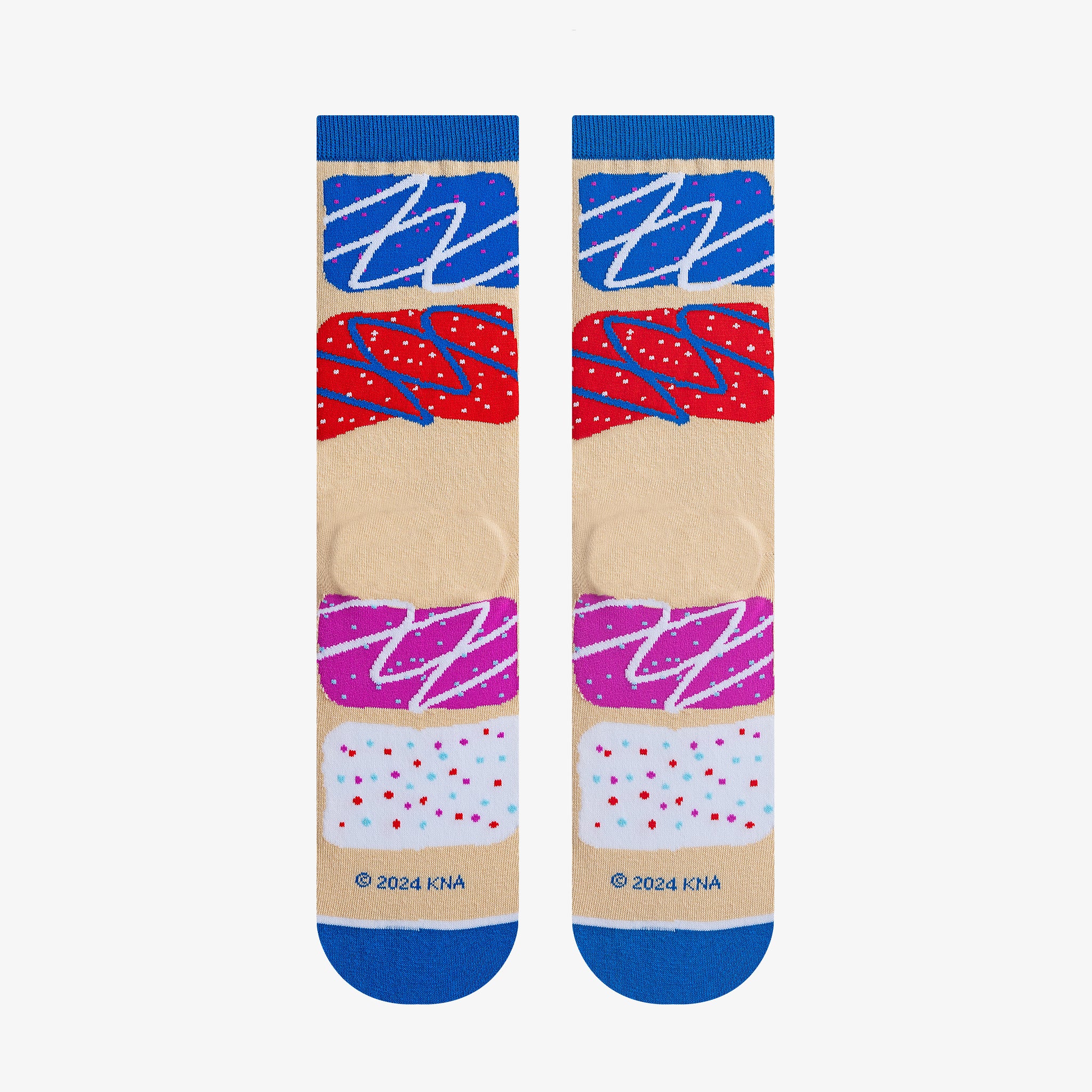Pop-Tarts Frosting Big Kids Crew Socks