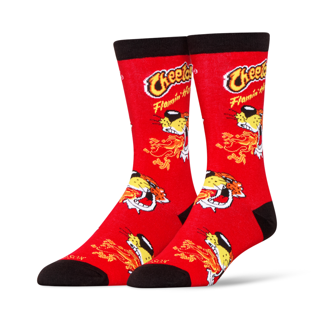 Cheetos Flamin' Hot Red Women's Crew Socks