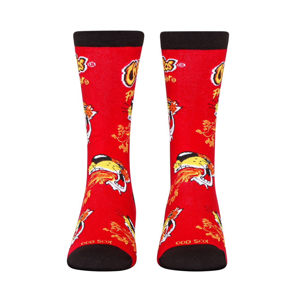 Cheetos Flamin' Hot Red Women's Crew Socks