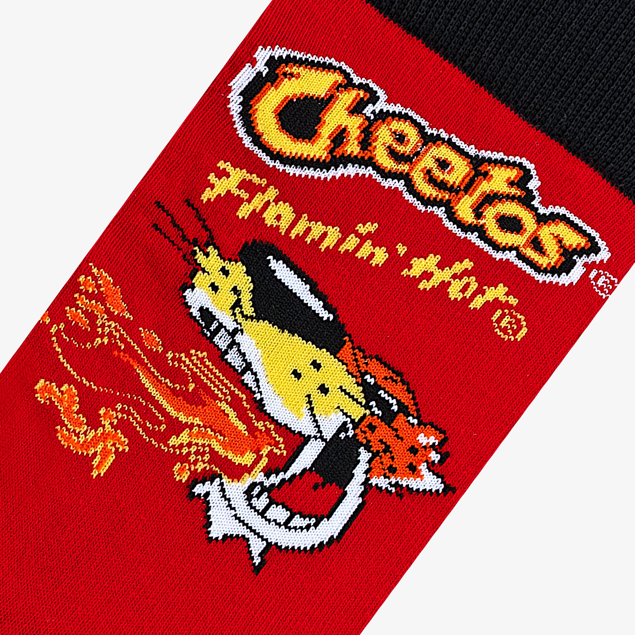 Cheetos Flamin' Hot Red Women's Crew Socks