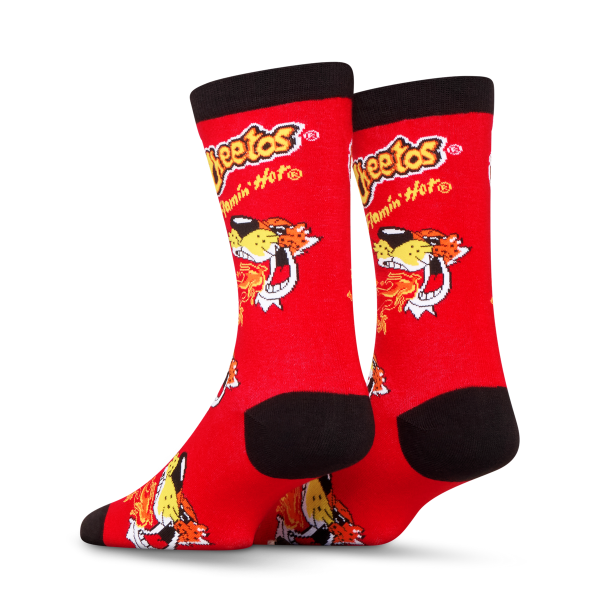 Cheetos Flamin' Hot Red Women's Crew Socks