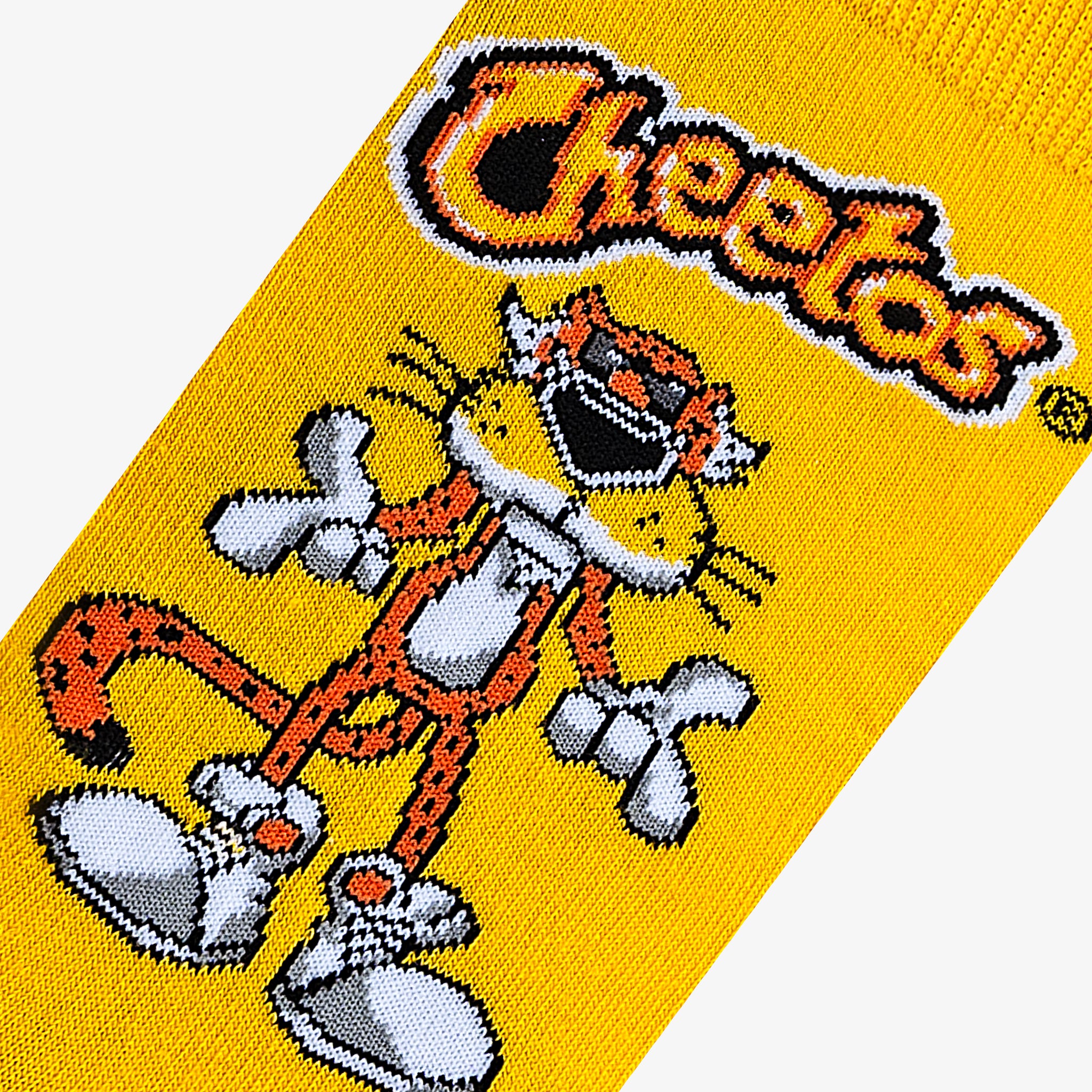 Chester Cheetah Yellow Women's Crew Socks