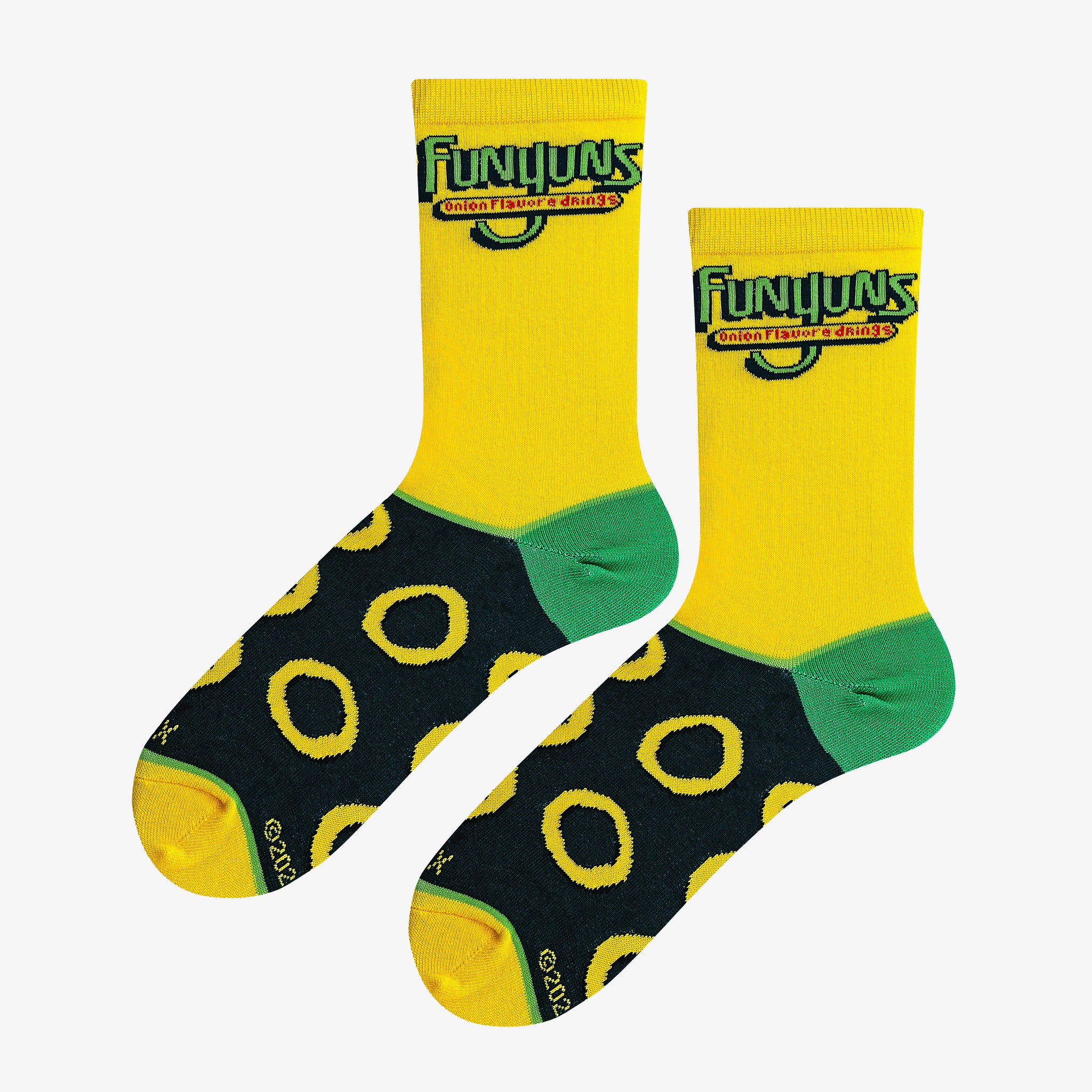 Funyuns Yellow Women's Crew Socks