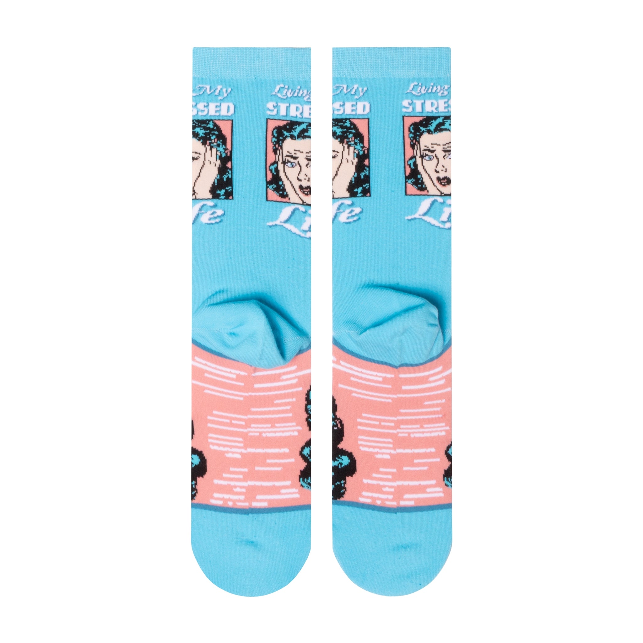 Living My Stressed Life Women's Crew Socks