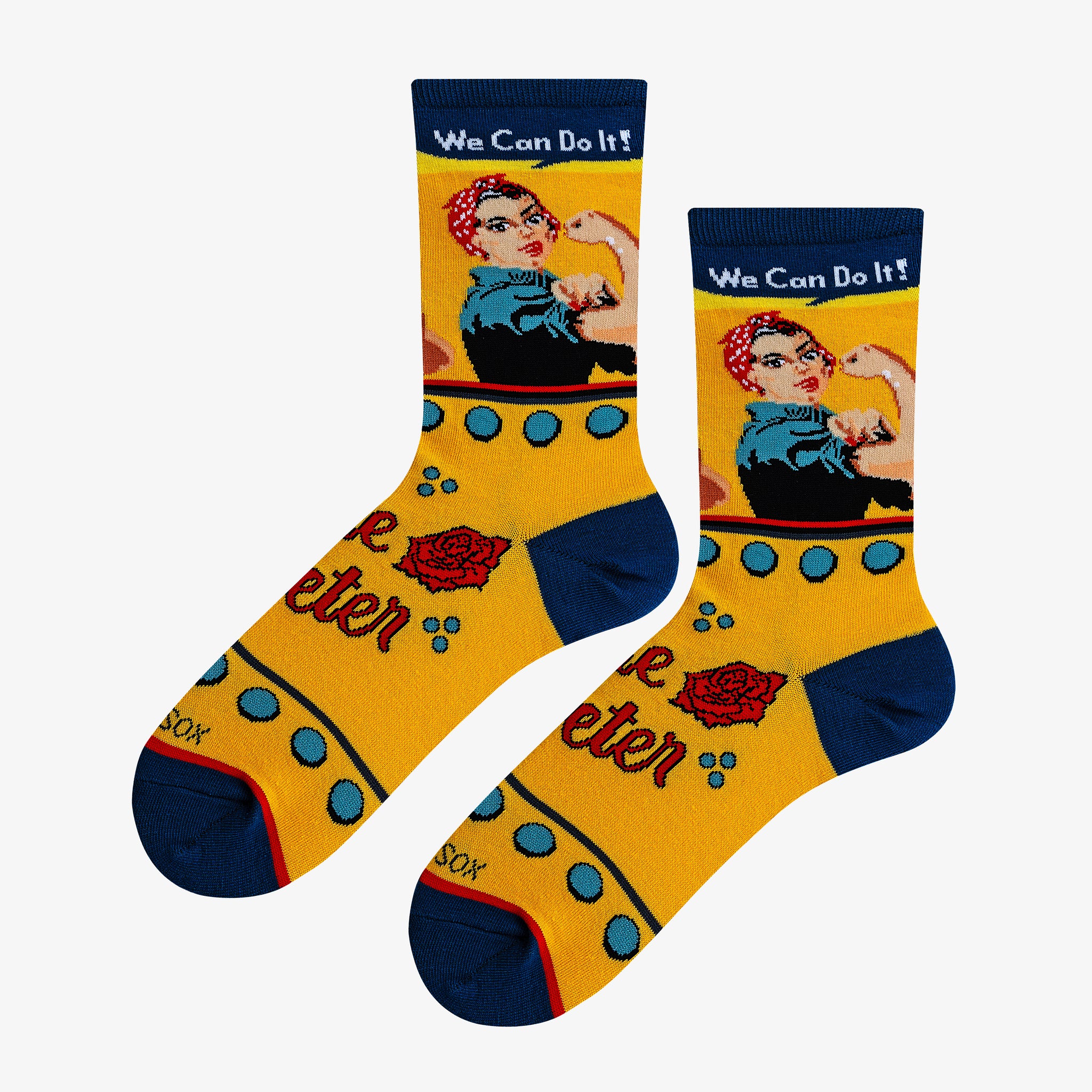 Rosie The Riveter Women's Crew Socks