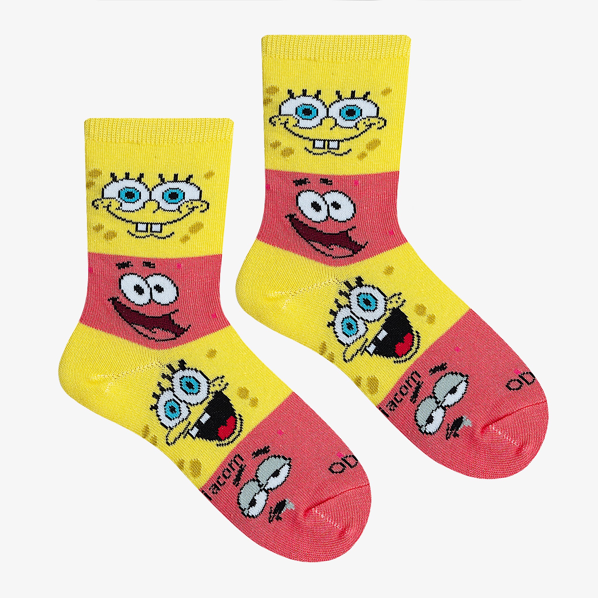 SpongeBob & Patrick Big Kids Crew Socks
