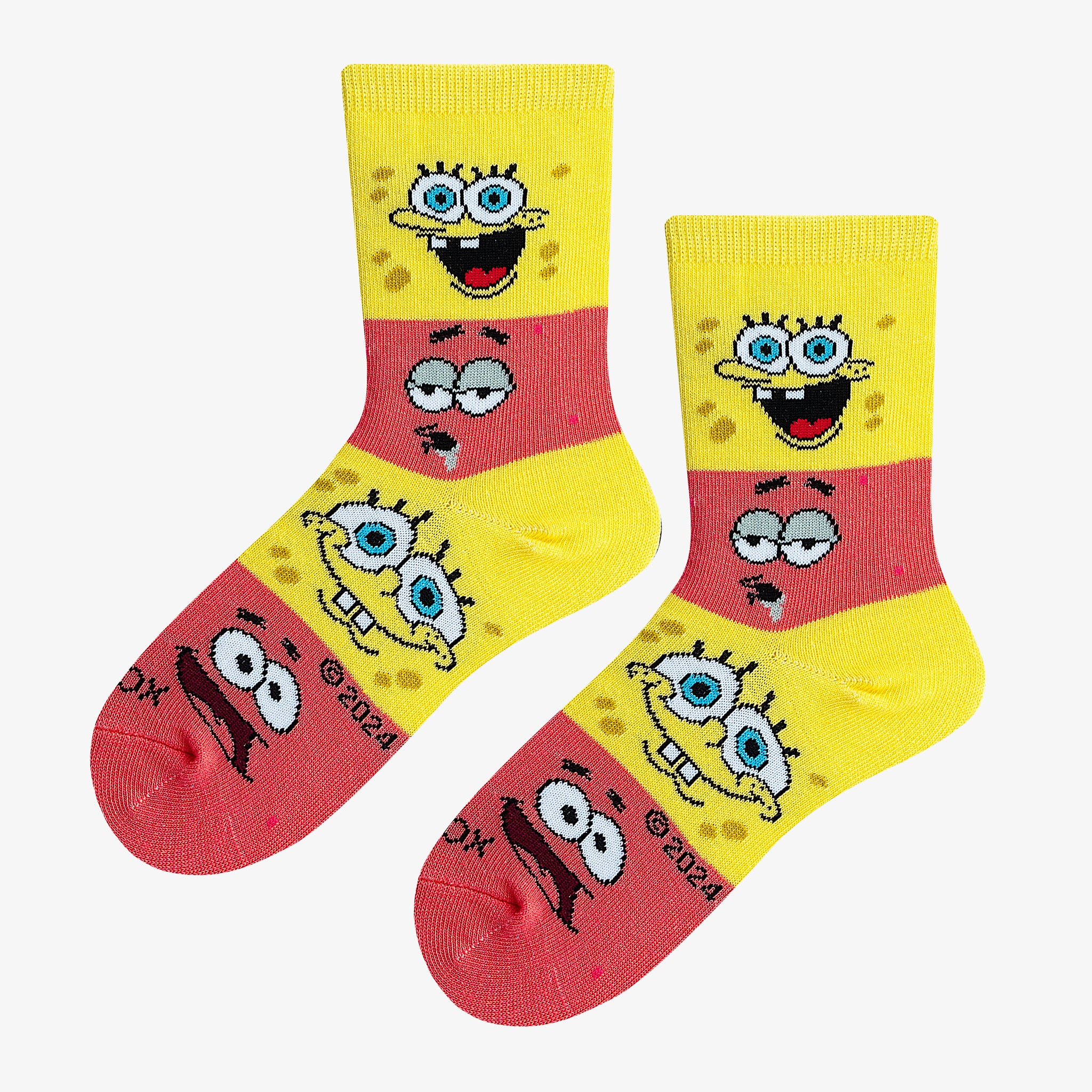 SpongeBob & Patrick Little Kids Crew Socks
