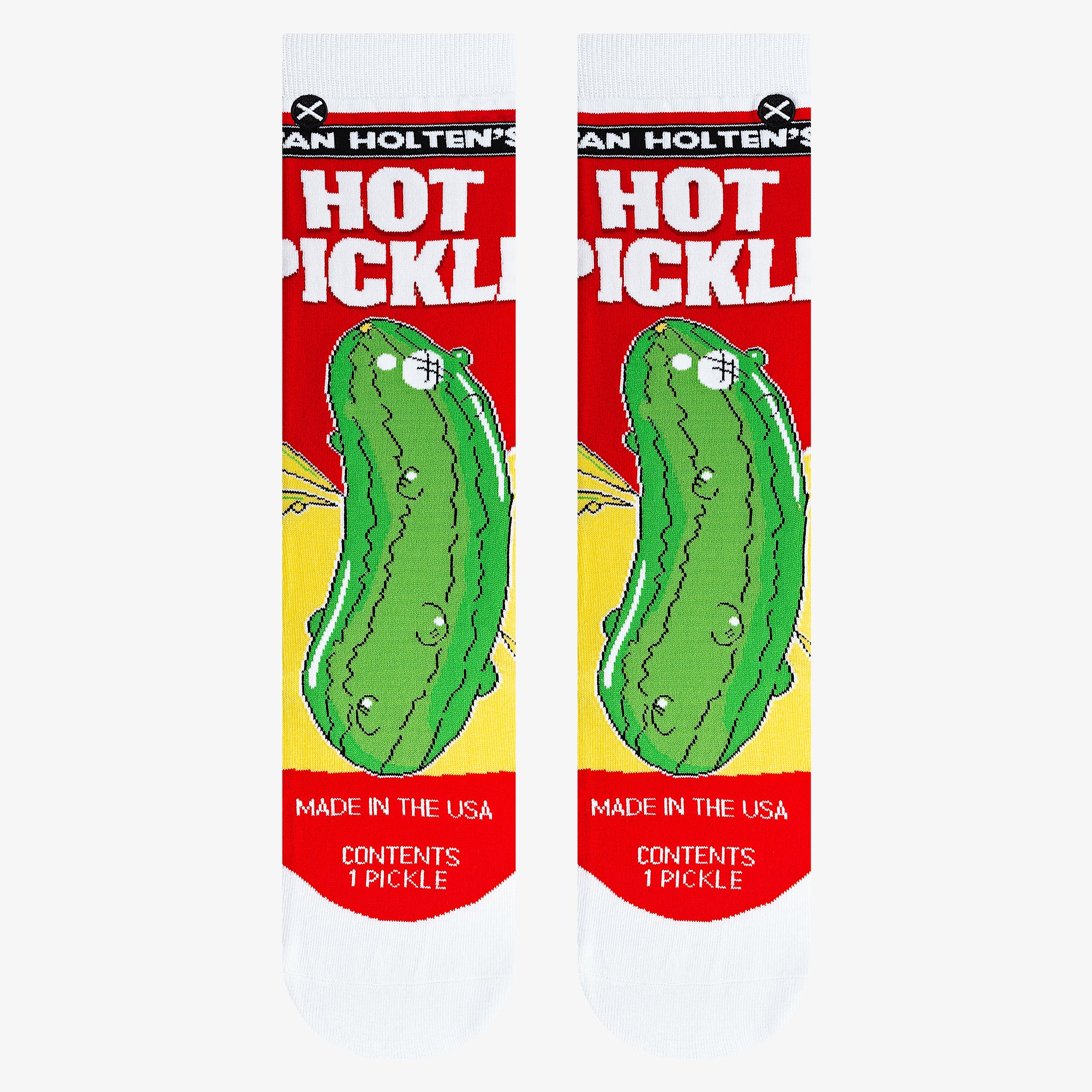 Van Holten's Hot Pickle Men's Crew Socks