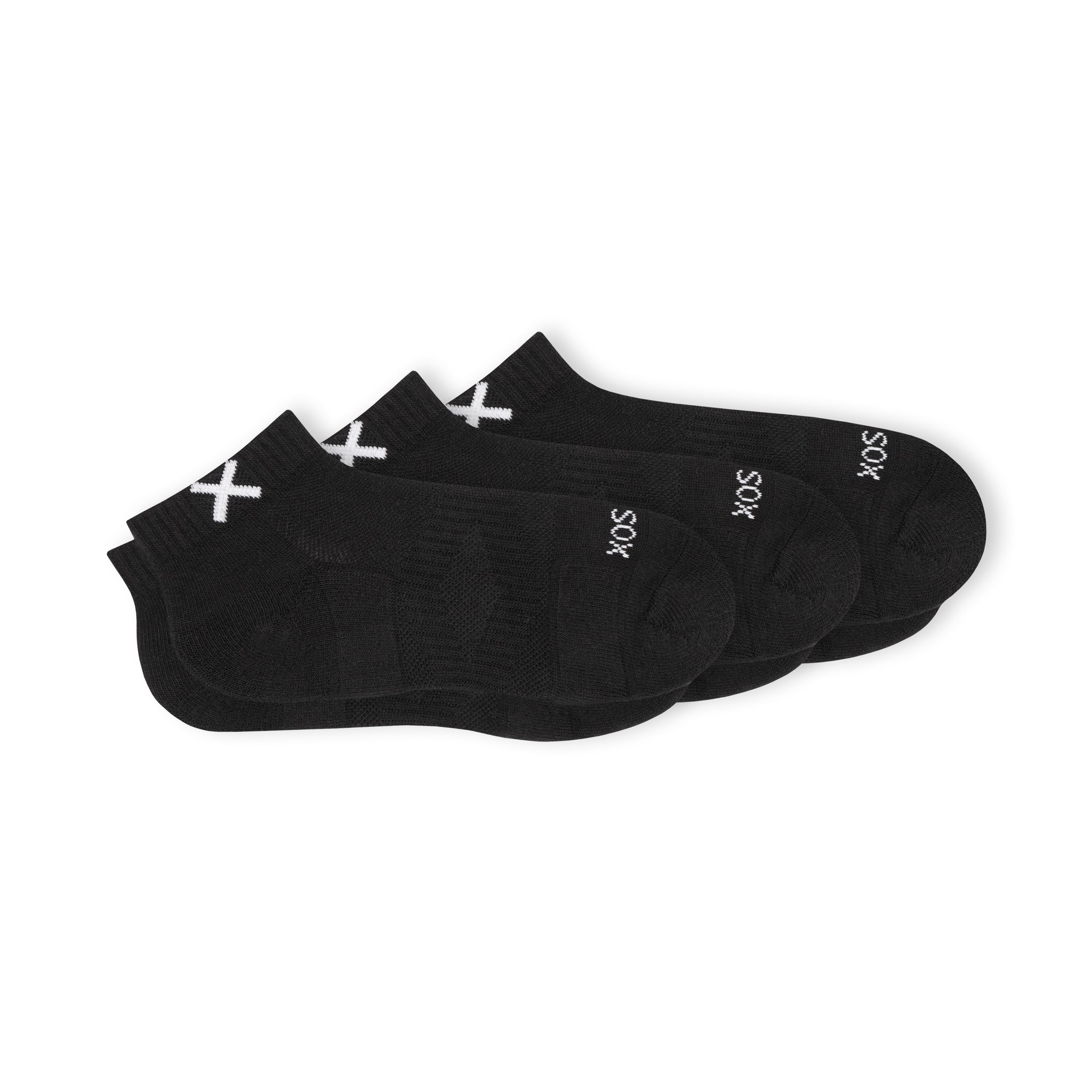 Basix Everyday Ankle Socks — 3-Pack