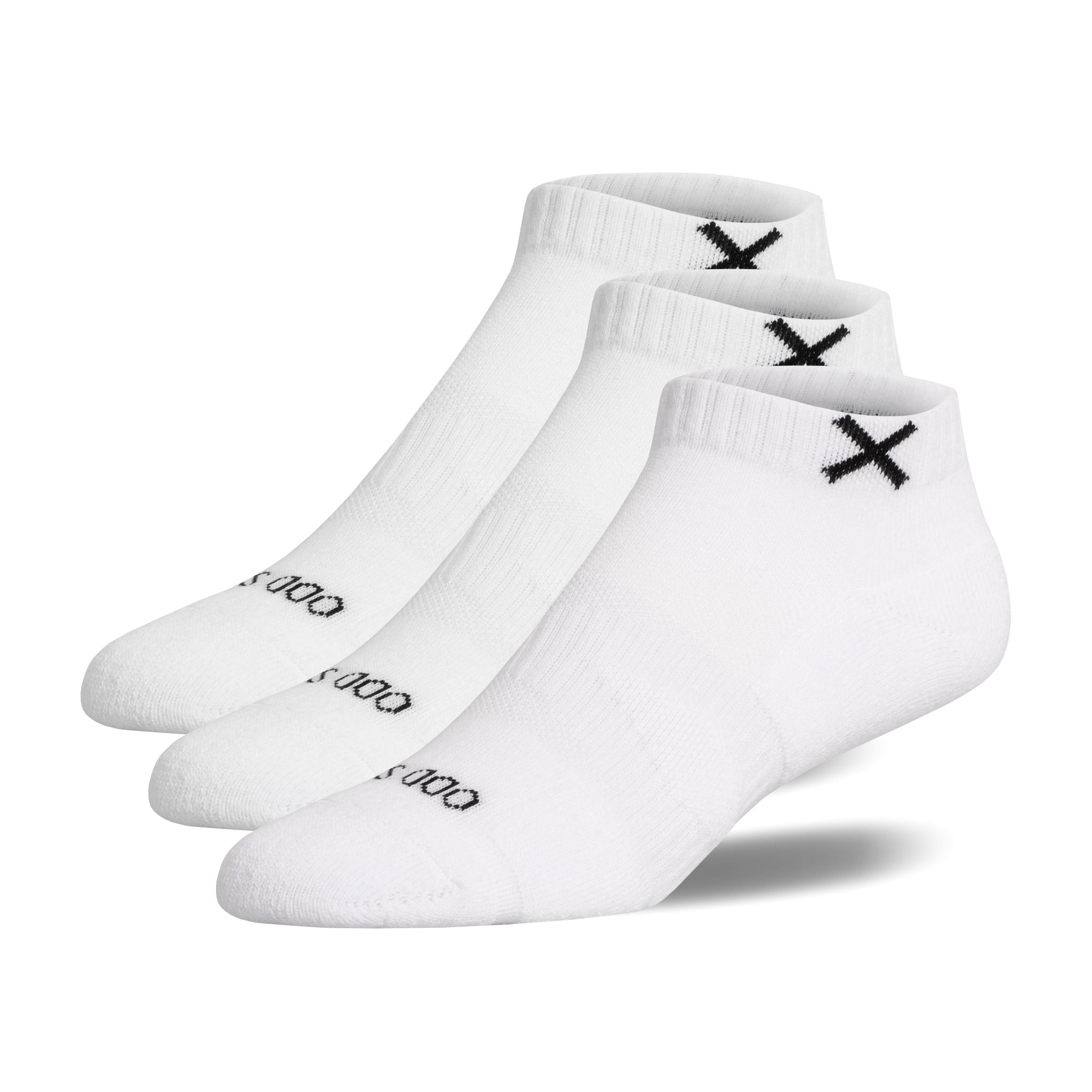 Basix Everyday Ankle Socks — 3-Pack