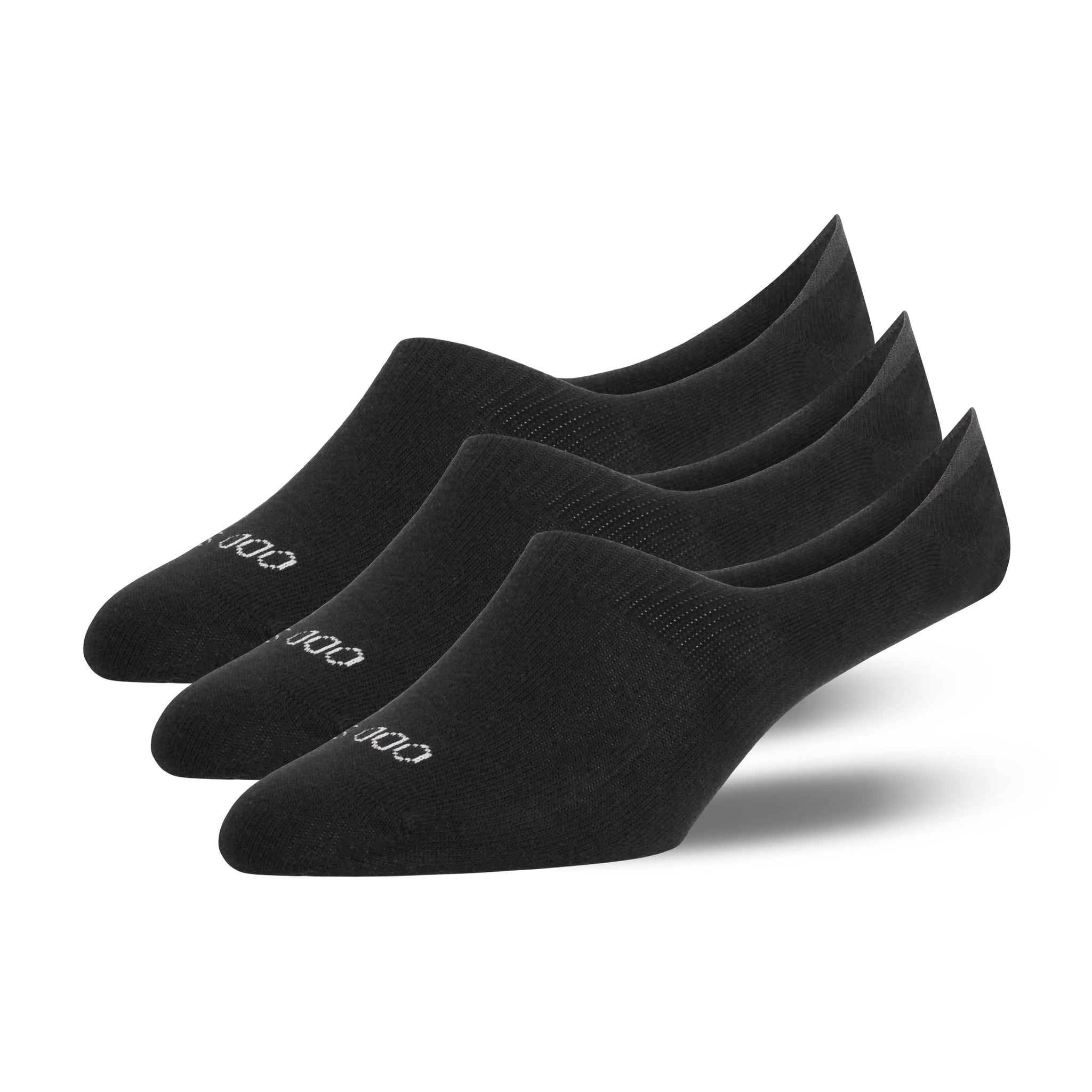 BASIX No Show Socks – 3-Pack