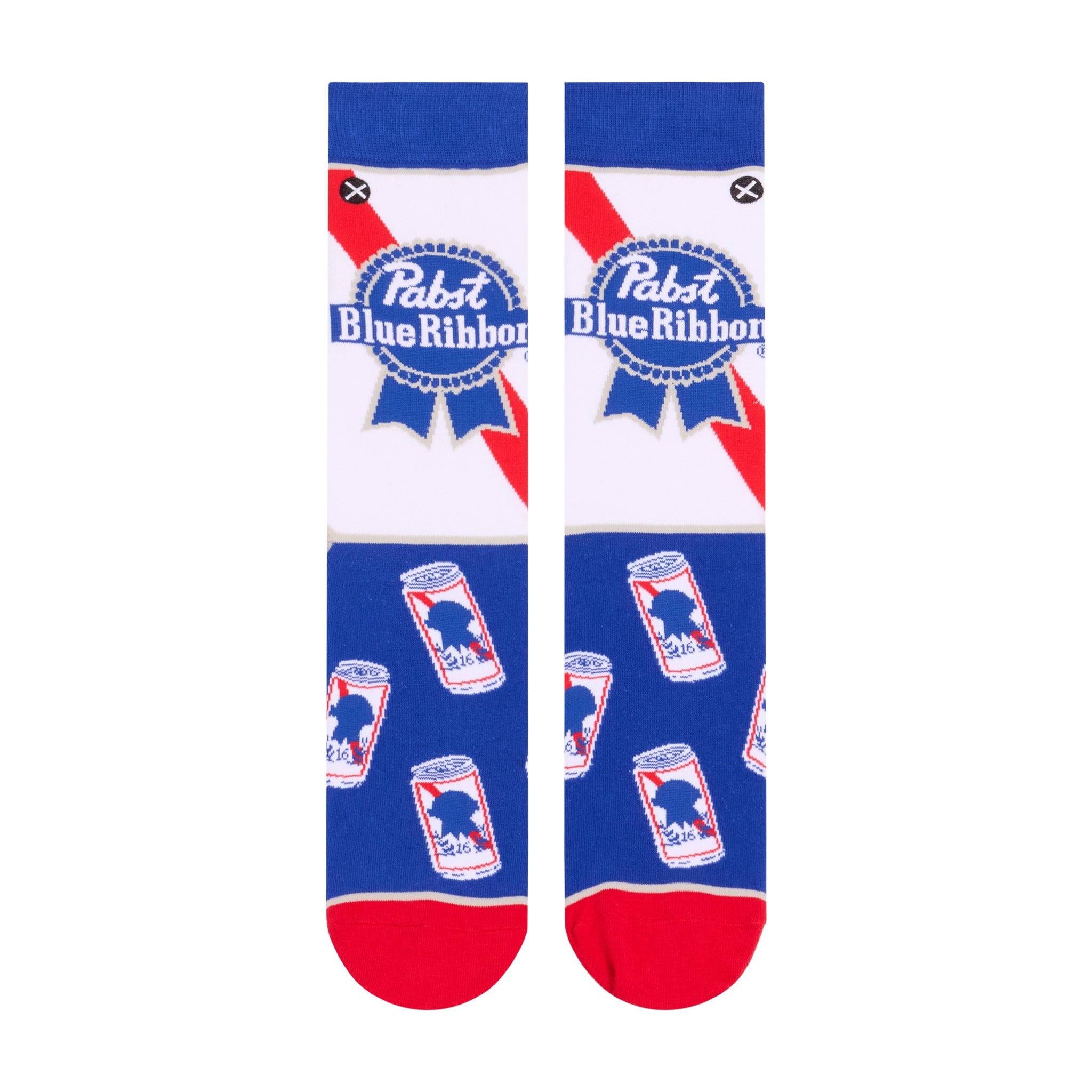 Pabst Blue Ribbon Men's Crew Socks