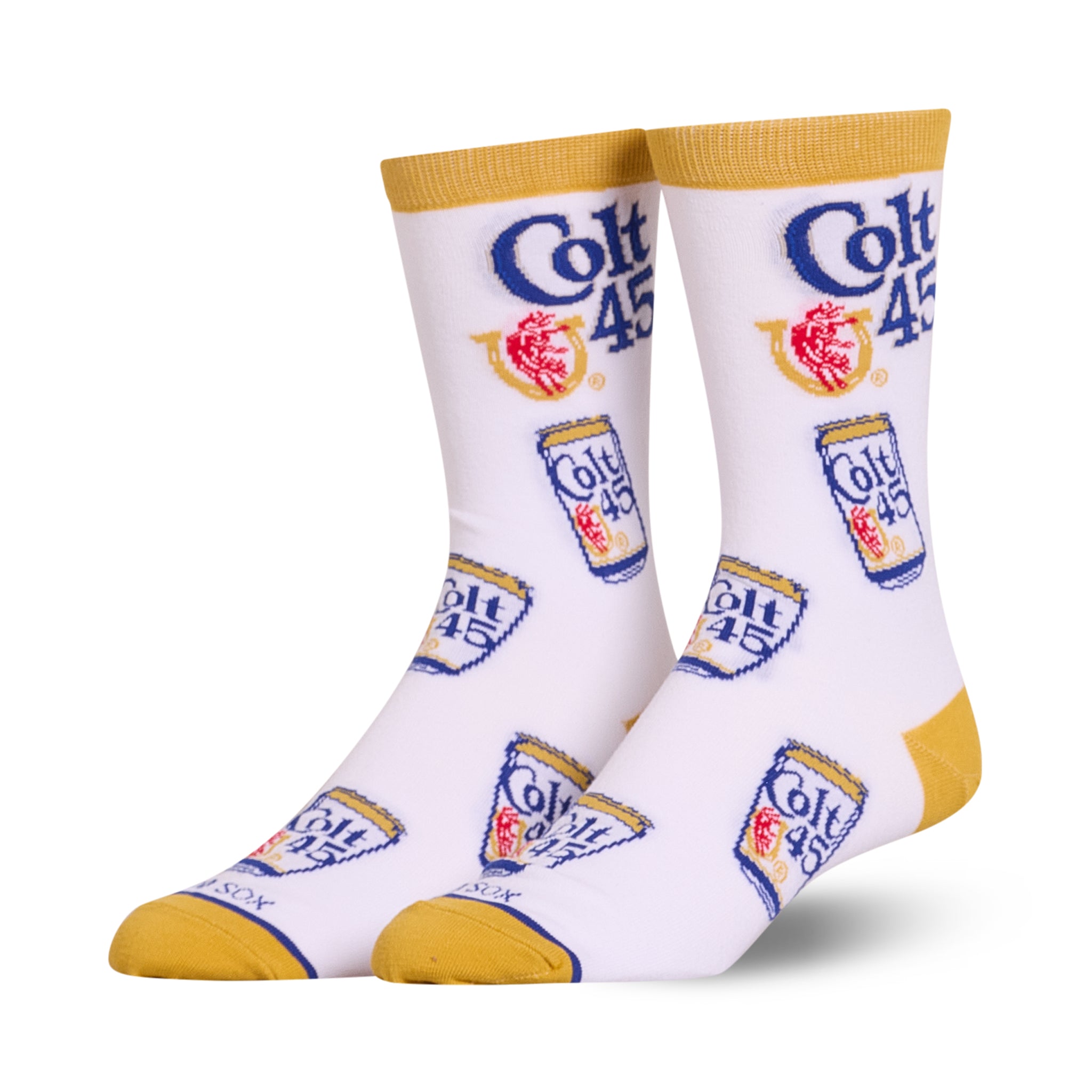 Colt 45 Cans Men's Crew Socks