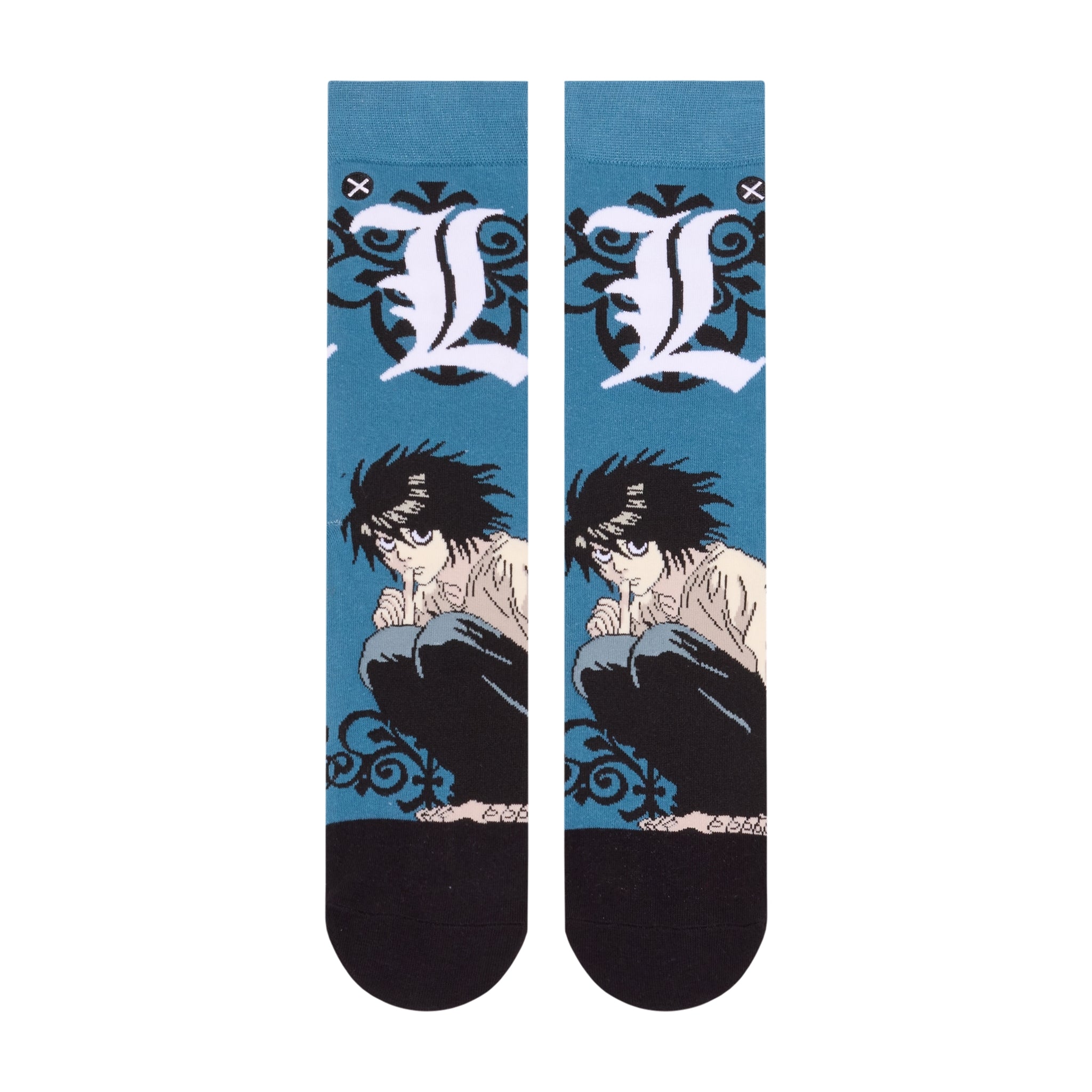 Death Note L Men's Crew Socks