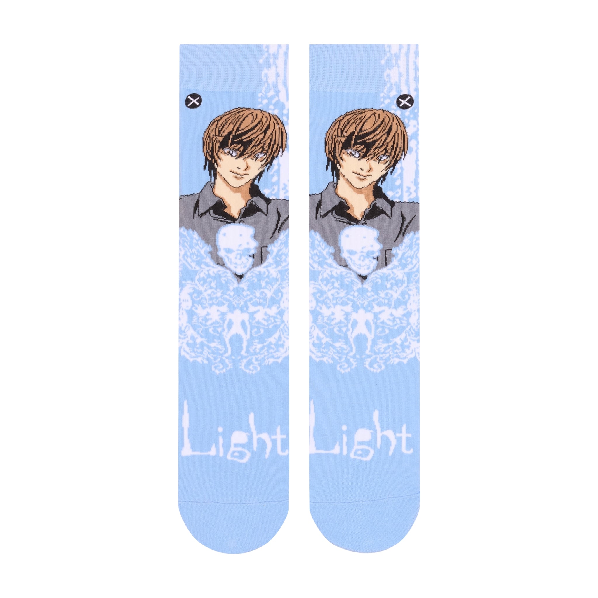 Death Note Light Yagami Men's Crew Socks