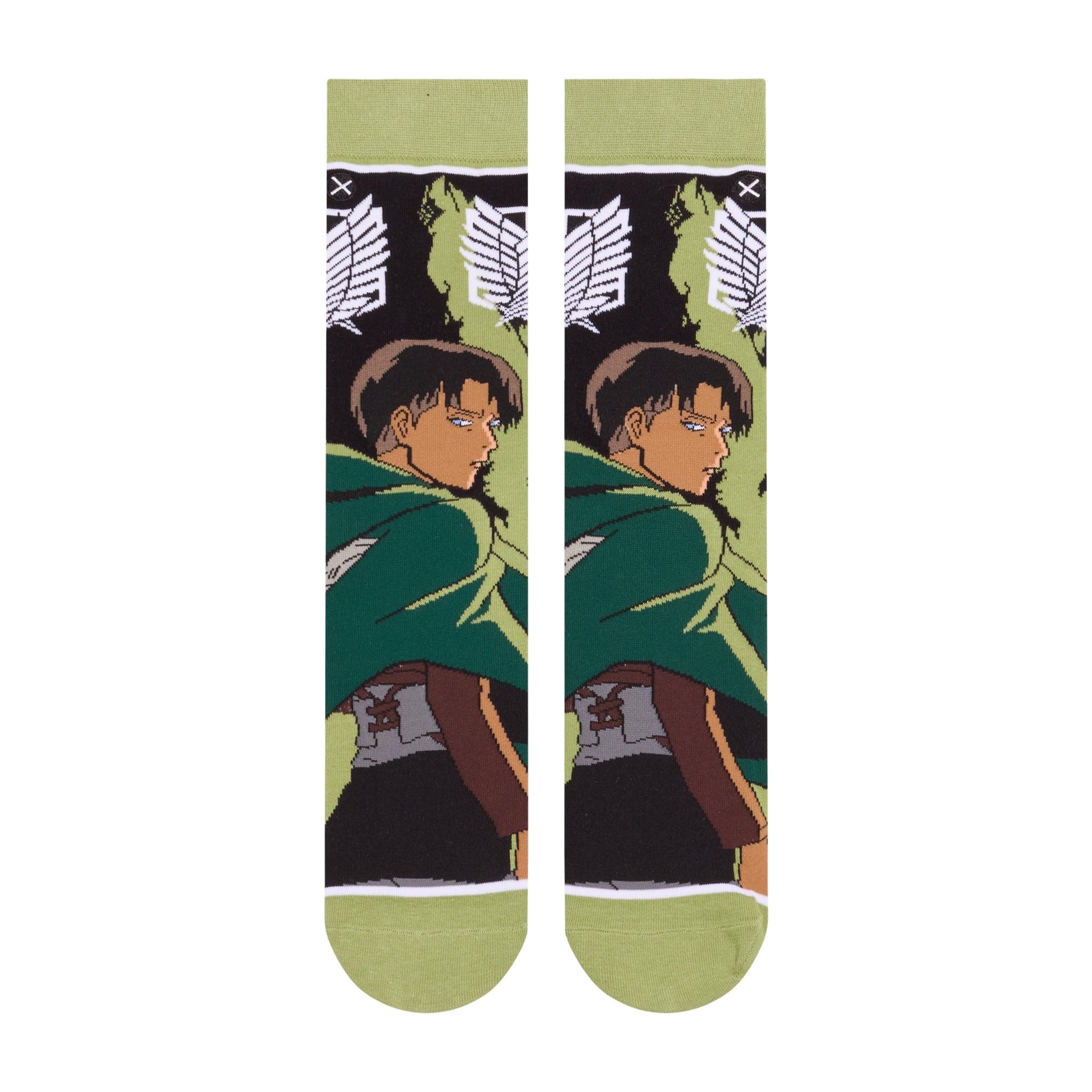 Attack On Titan Levi Ackerman Men's Crew Socks