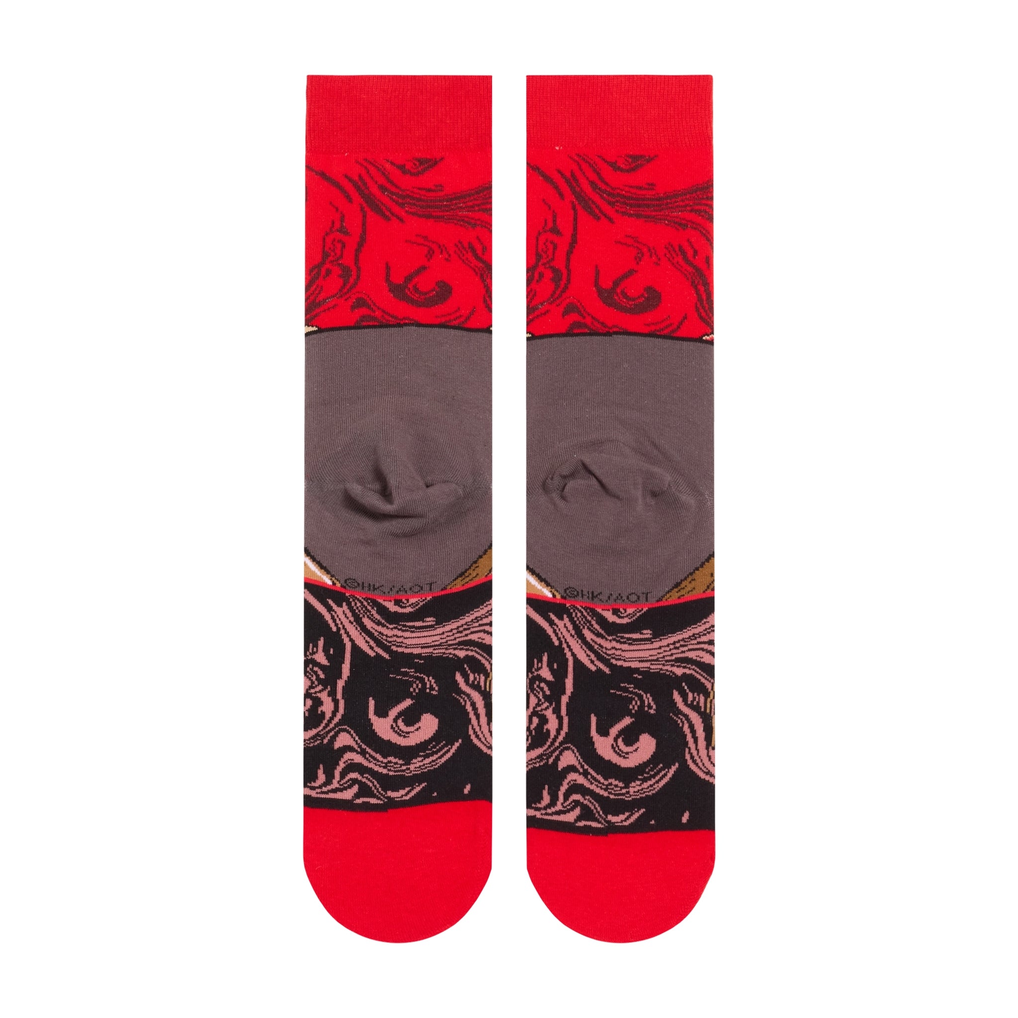 Attack On Titan Titans Mash Up Crew Socks