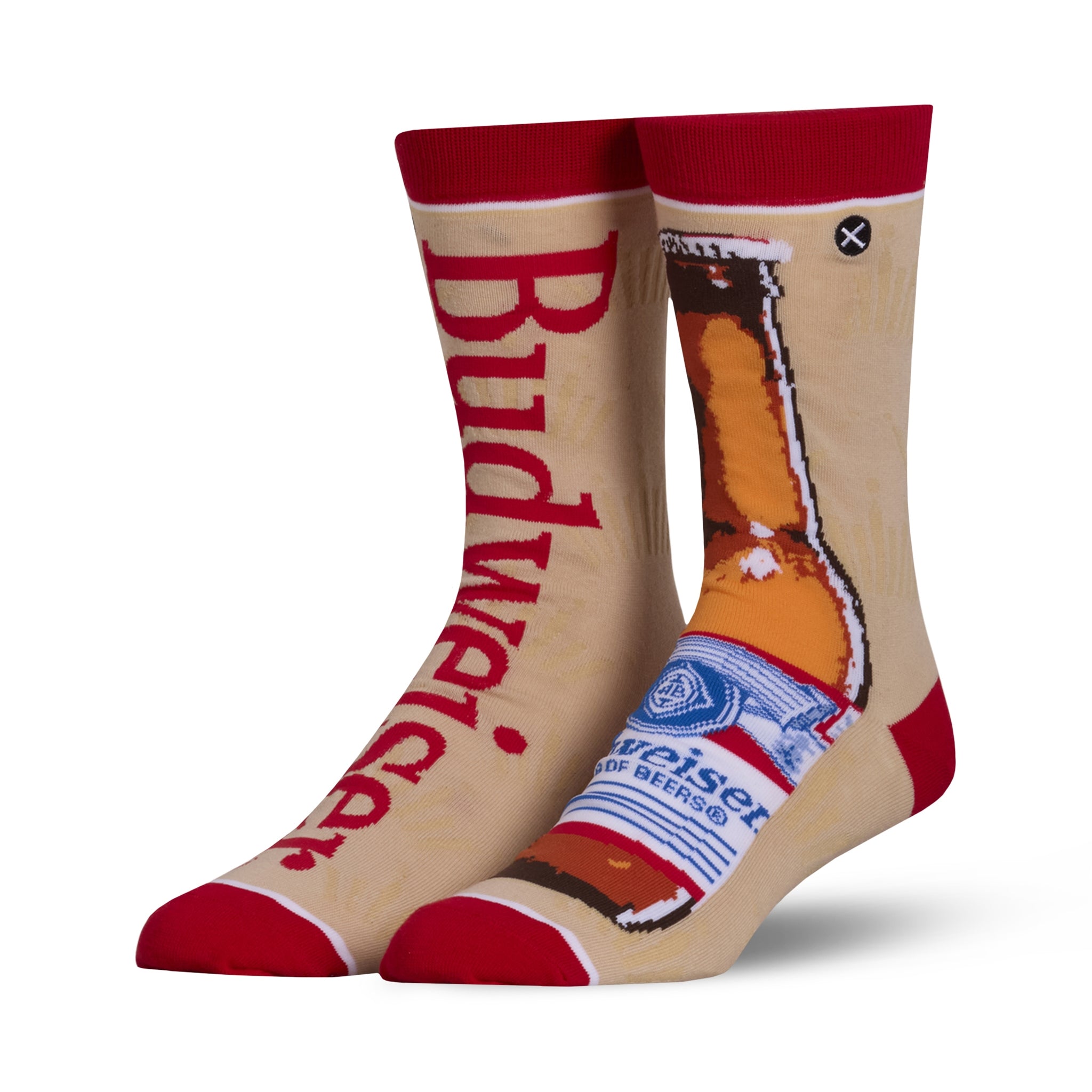 Budweiser Split Men's Crew Socks