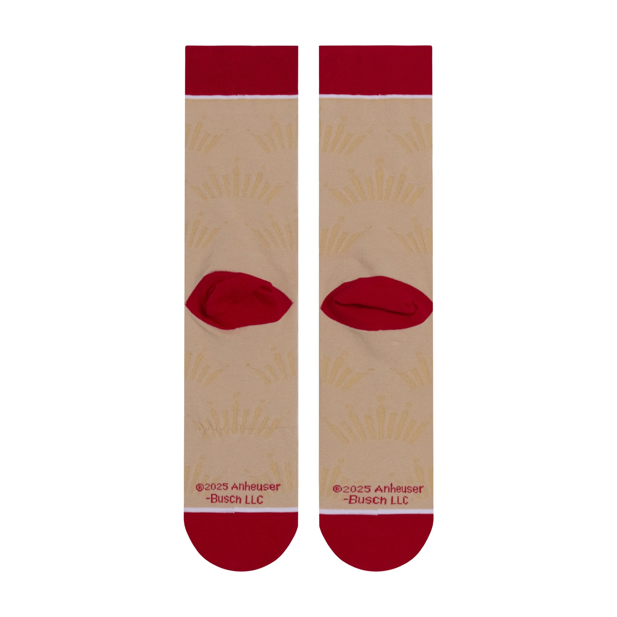 Budweiser Split Men's Crew Socks