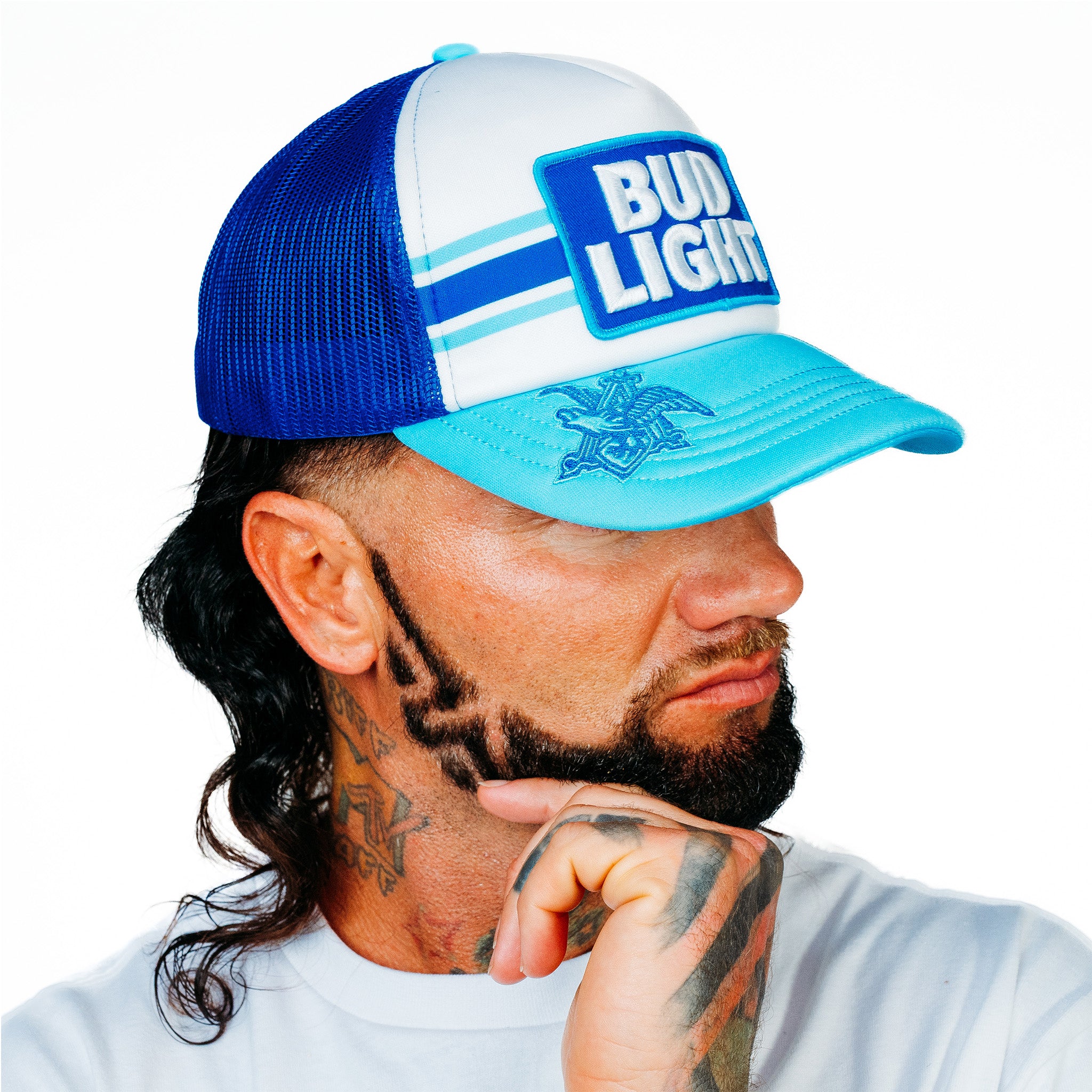 Bud Light Patches Trucker Hat