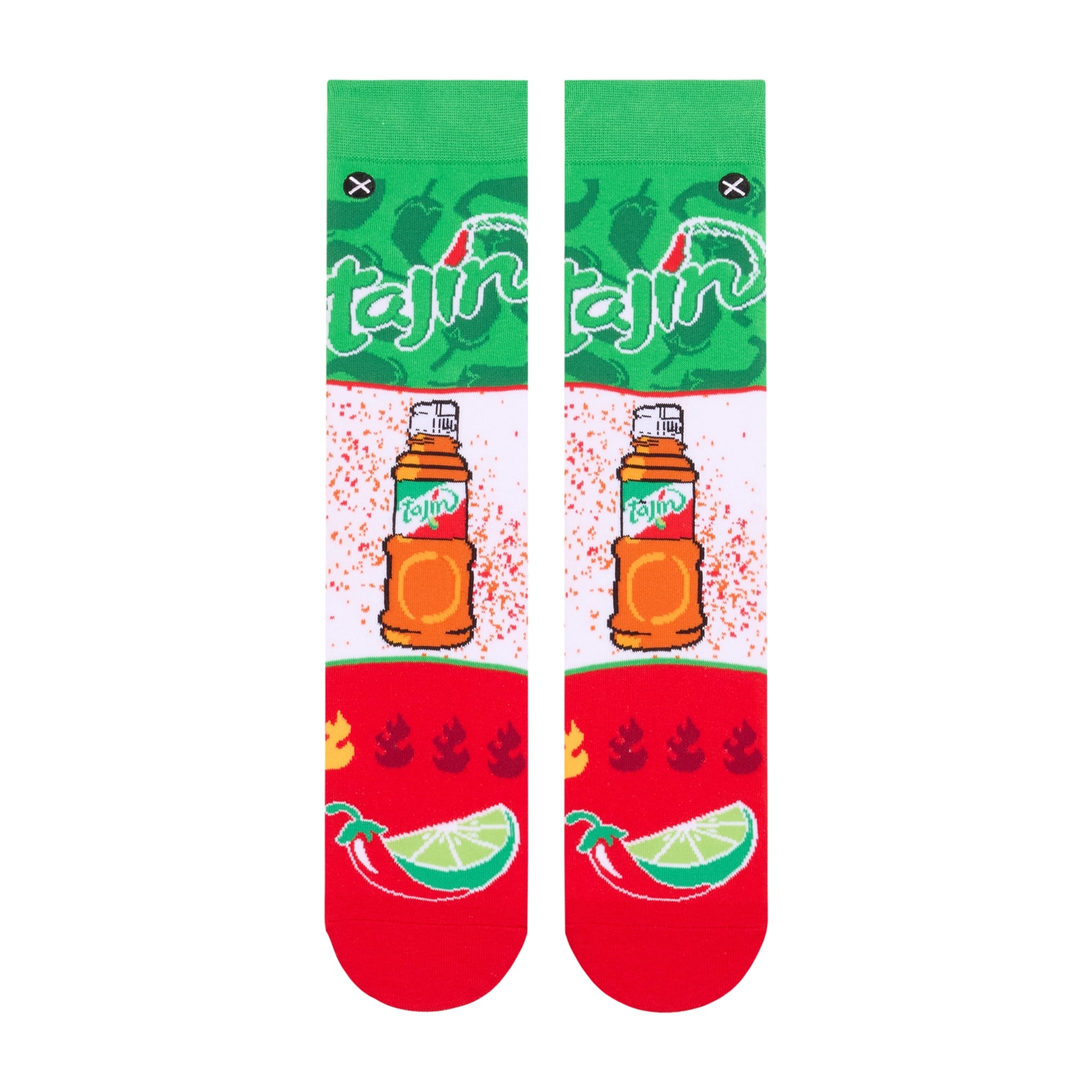 Tajin Mash Up Men's Crew Socks