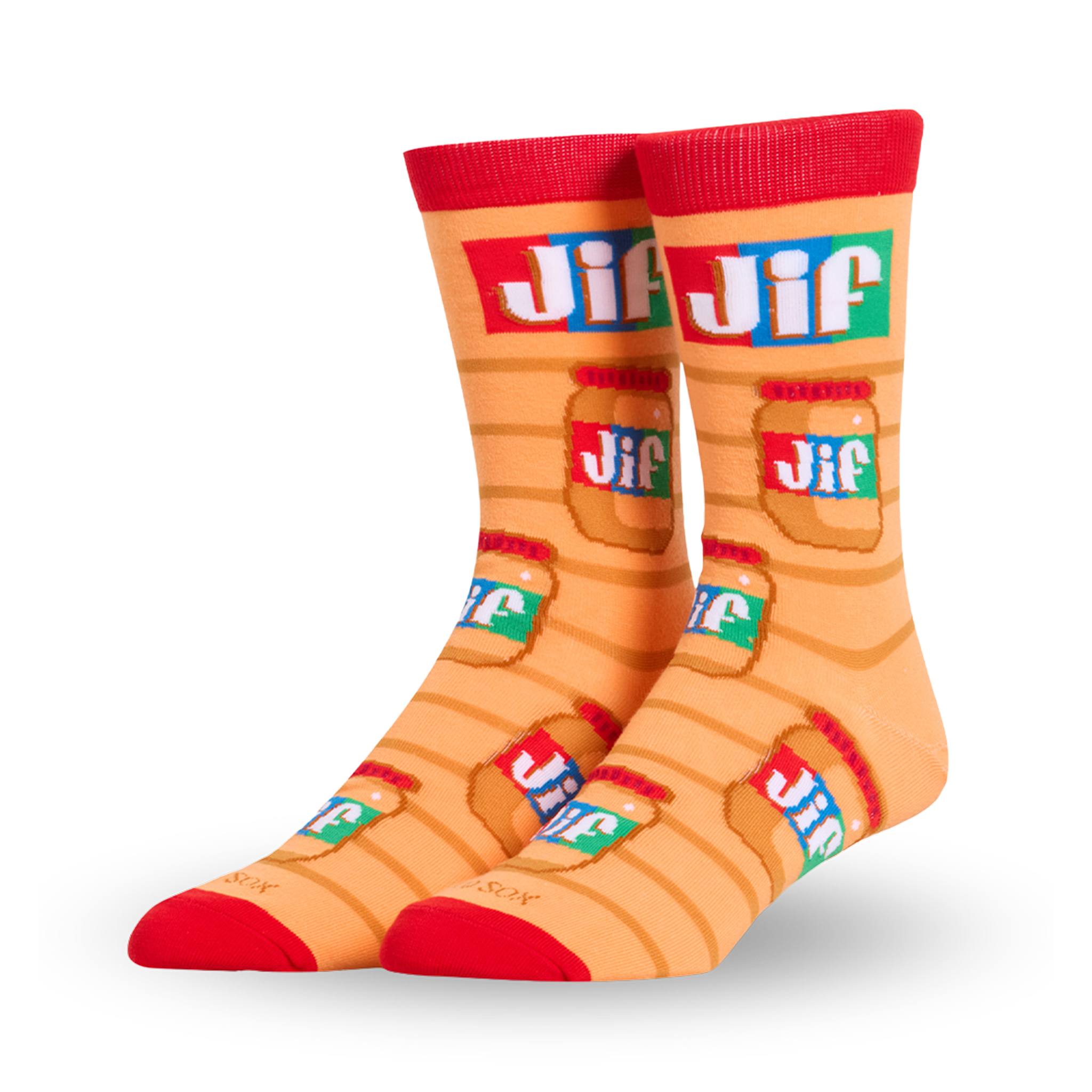 Jif Jars Crew Socks