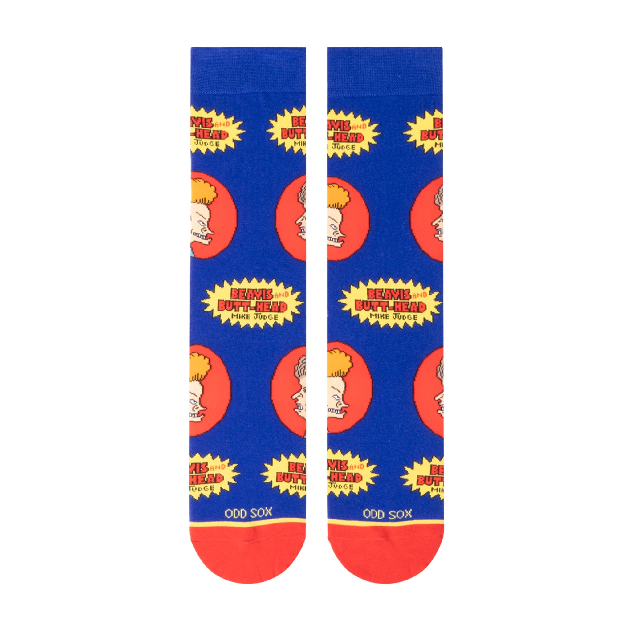 Beavis & Butt-Head All Over Men's Crew Socks