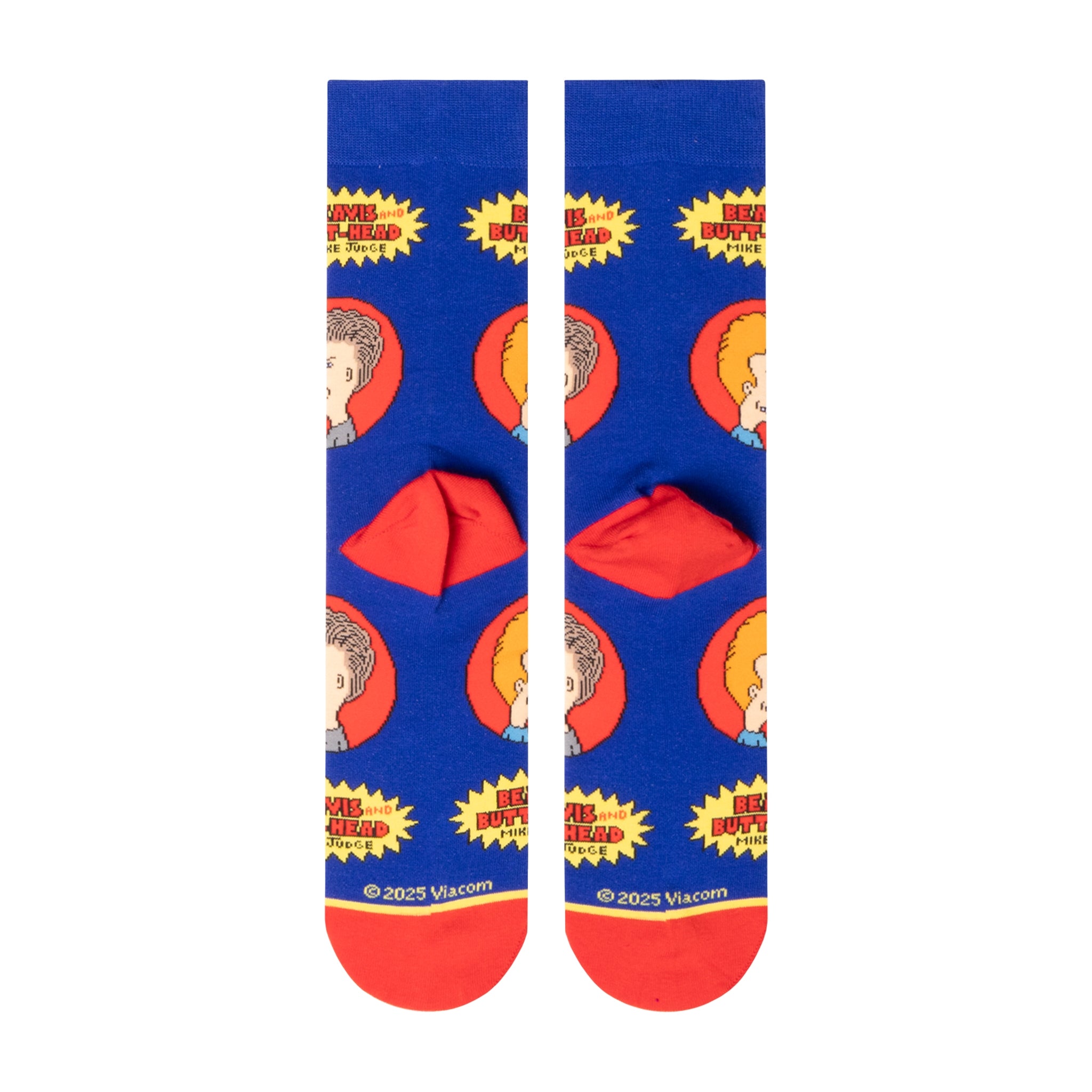 Beavis & Butt-Head All Over Men's Crew Socks