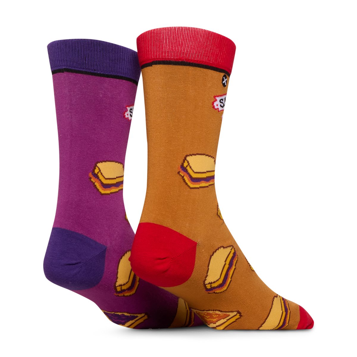 Smucker's & Jif Split Men's Crew Socks