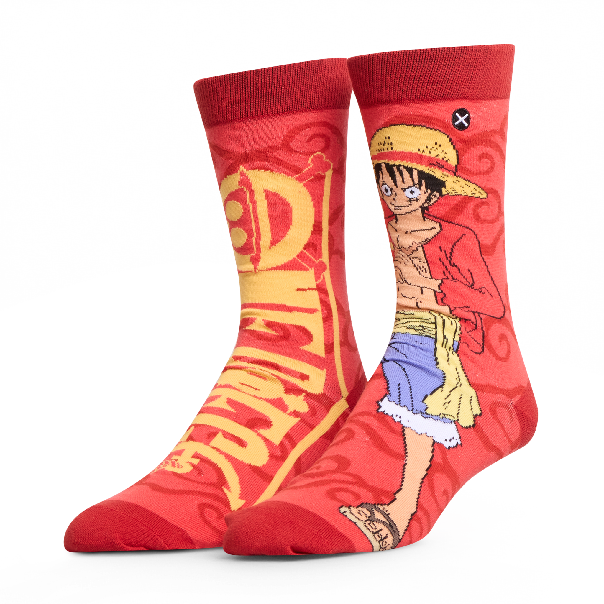 One Piece Luffy Split Men's Crew Socks
