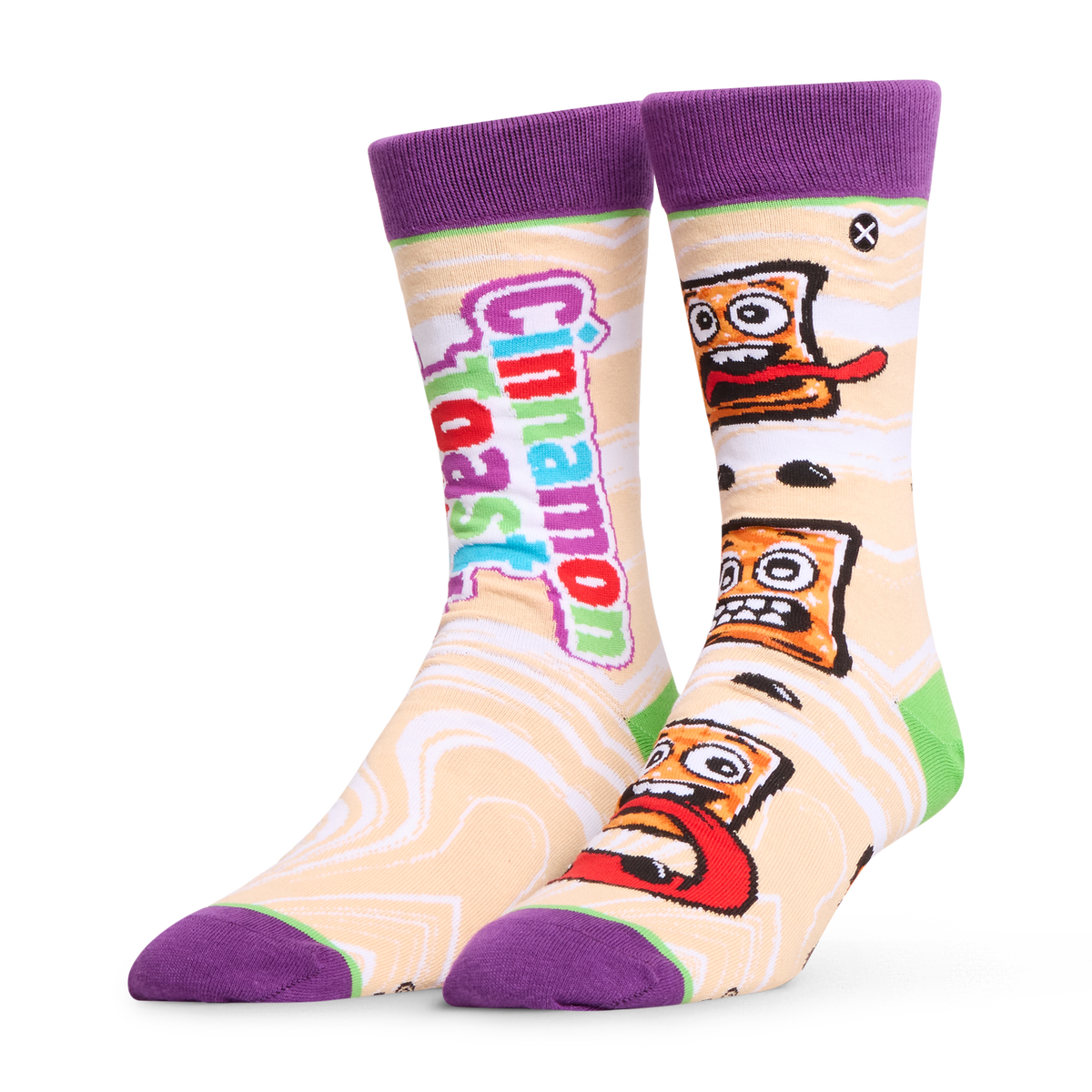 Cinnamon Toast Crunch Split Men's Crew Socks