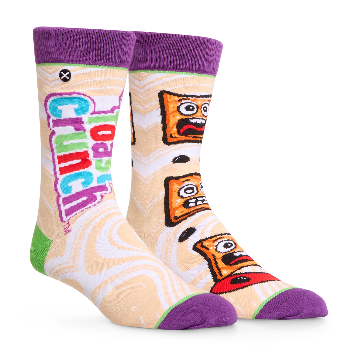 Cinnamon Toast Crunch Split Men's Crew Socks