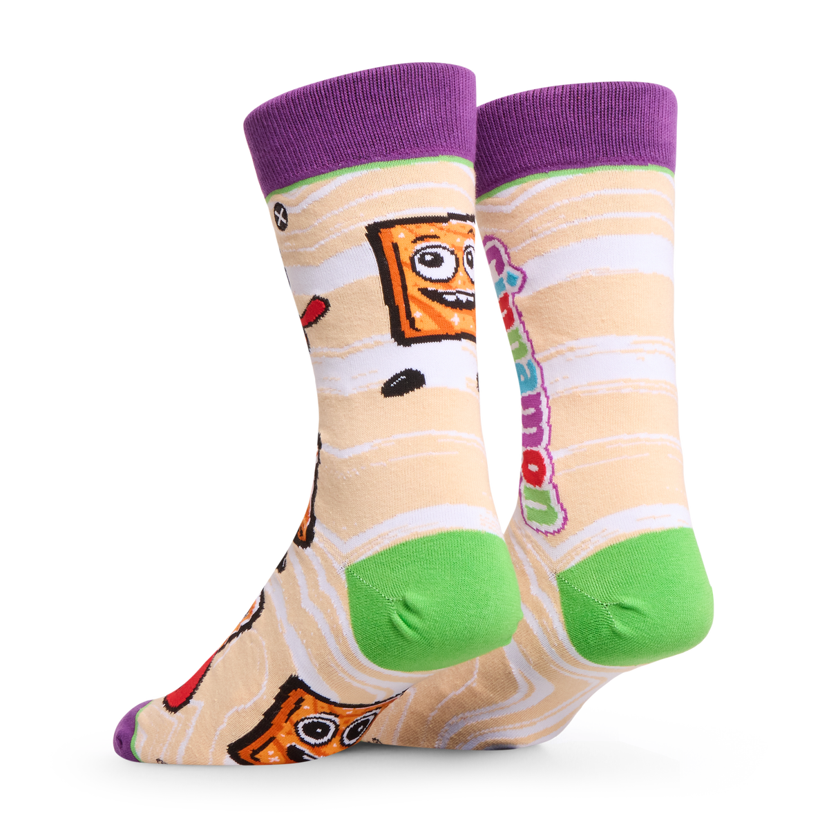 Cinnamon Toast Crunch Split Men's Crew Socks