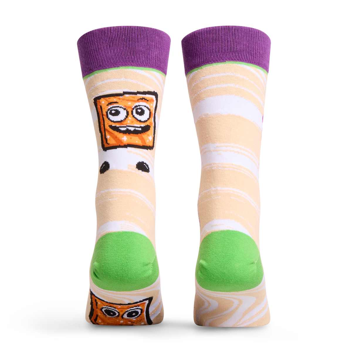 Cinnamon Toast Crunch Split Men's Crew Socks