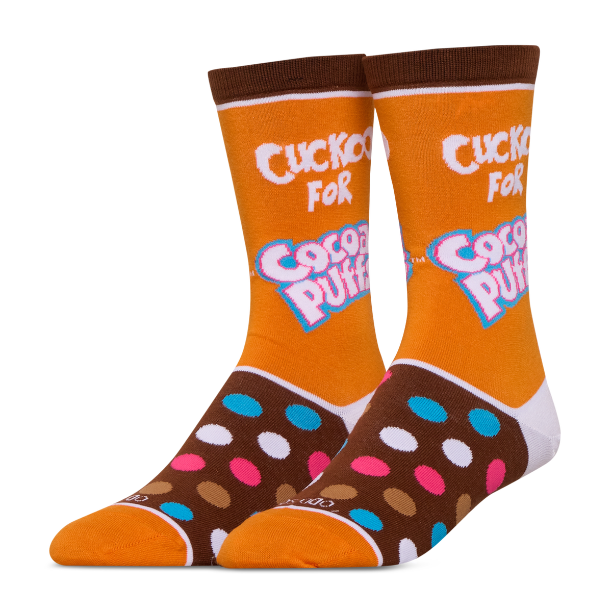 Cocoa Puffs Going Cuckoo Crew Socks