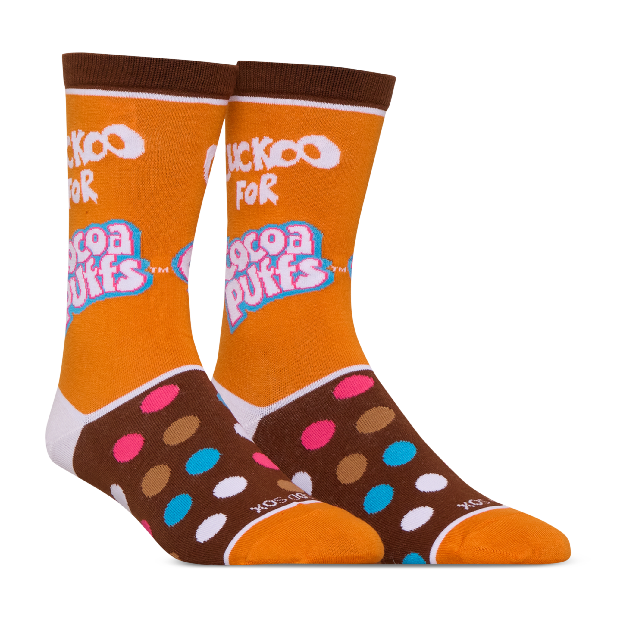 Cocoa Puffs Going Cuckoo Crew Socks