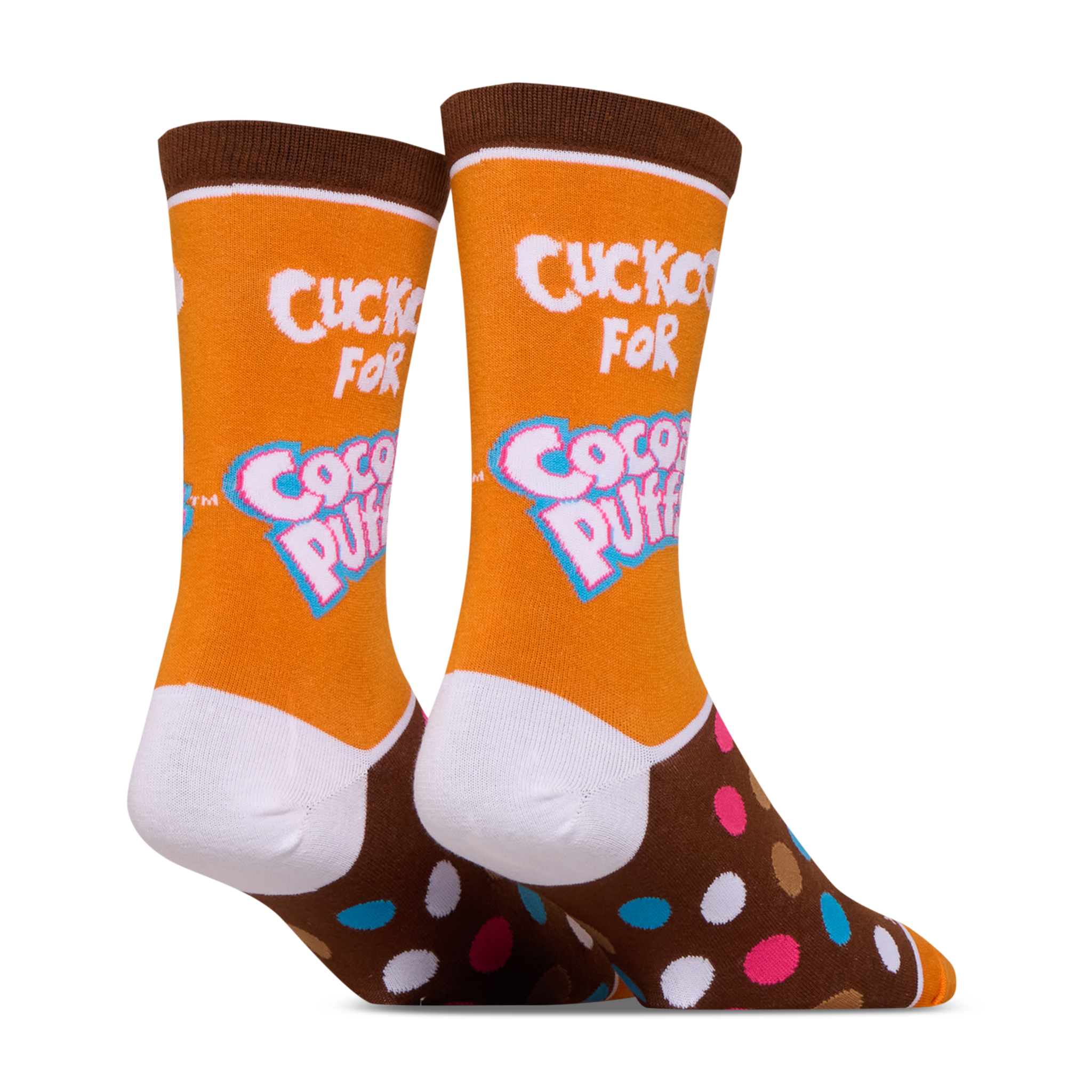 Cocoa Puffs Going Cuckoo Crew Socks