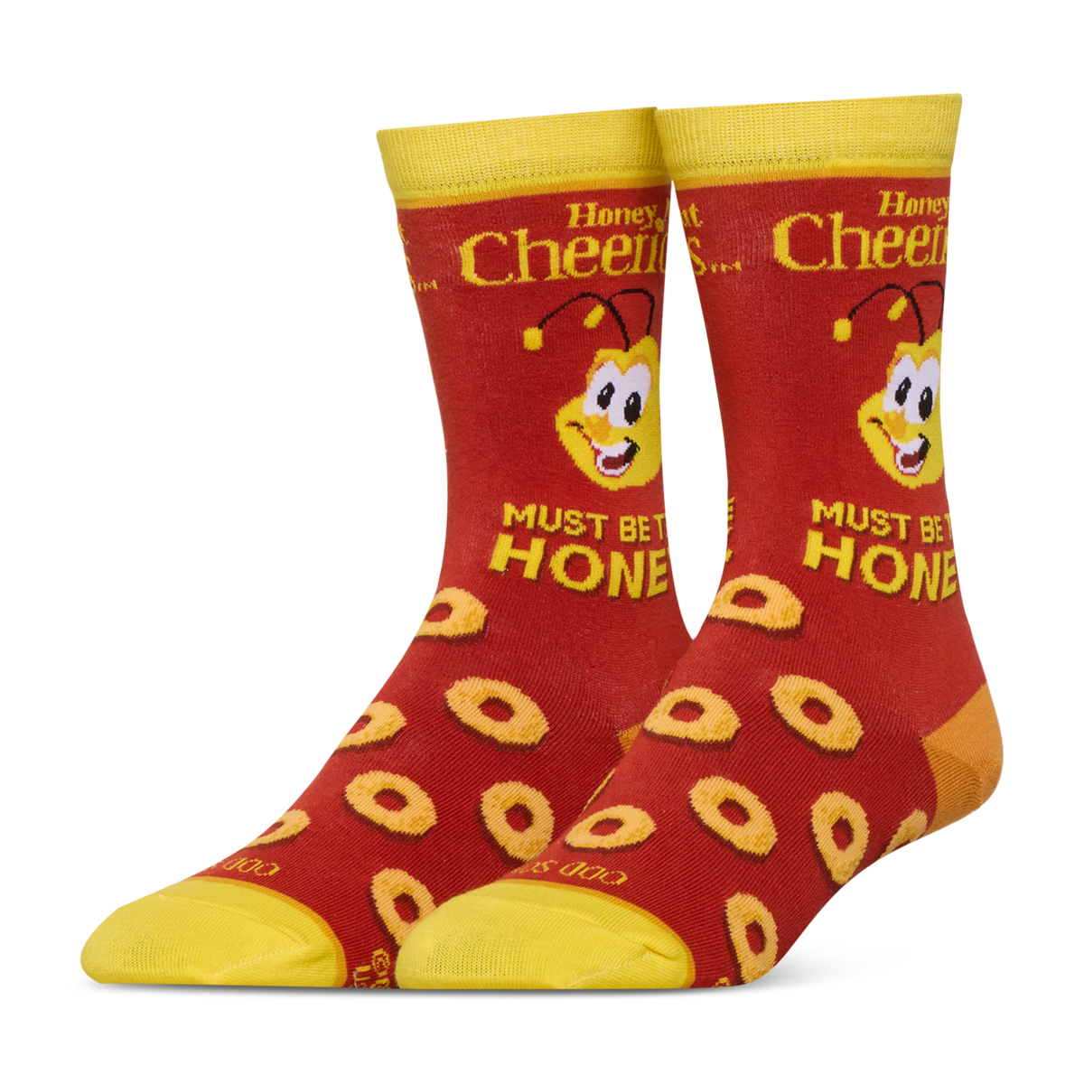 Must Be Honey Nut Cheerios Crew Socks
