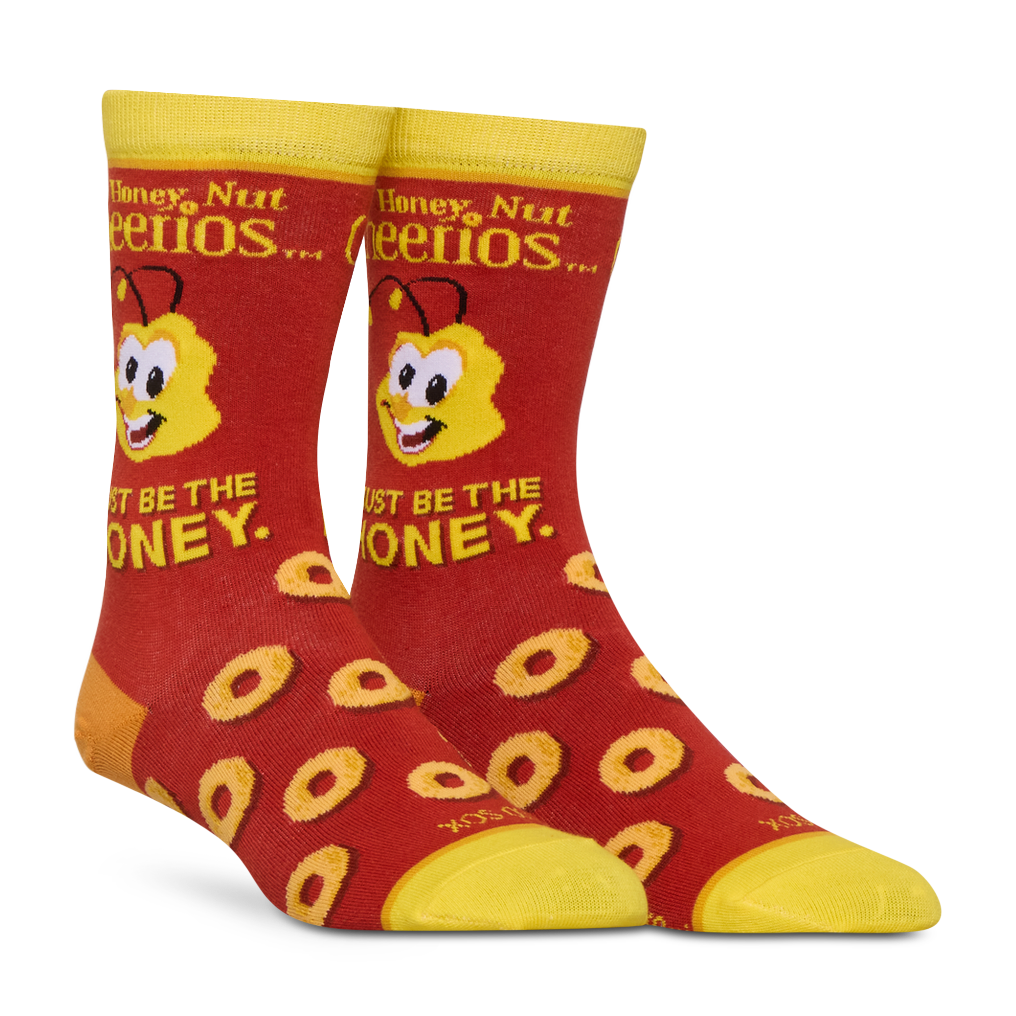 Must Be Honey Nut Cheerios Crew Socks