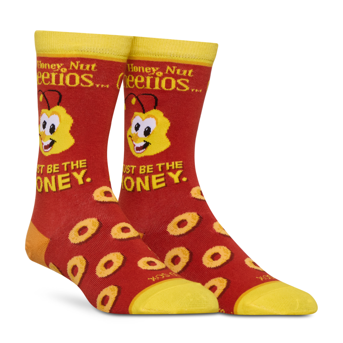 Must Be Honey Nut Cheerios Crew Socks