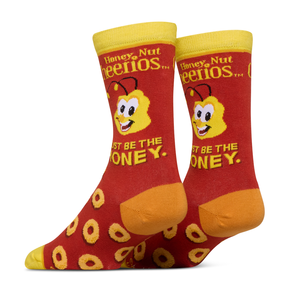Must Be Honey Nut Cheerios Crew Socks