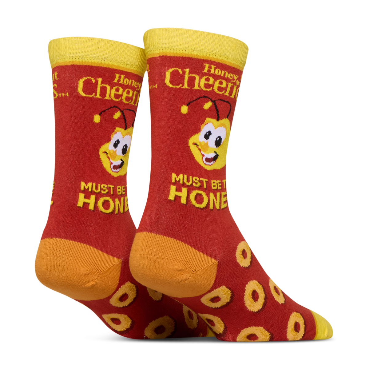 Must Be Honey Nut Cheerios Crew Socks