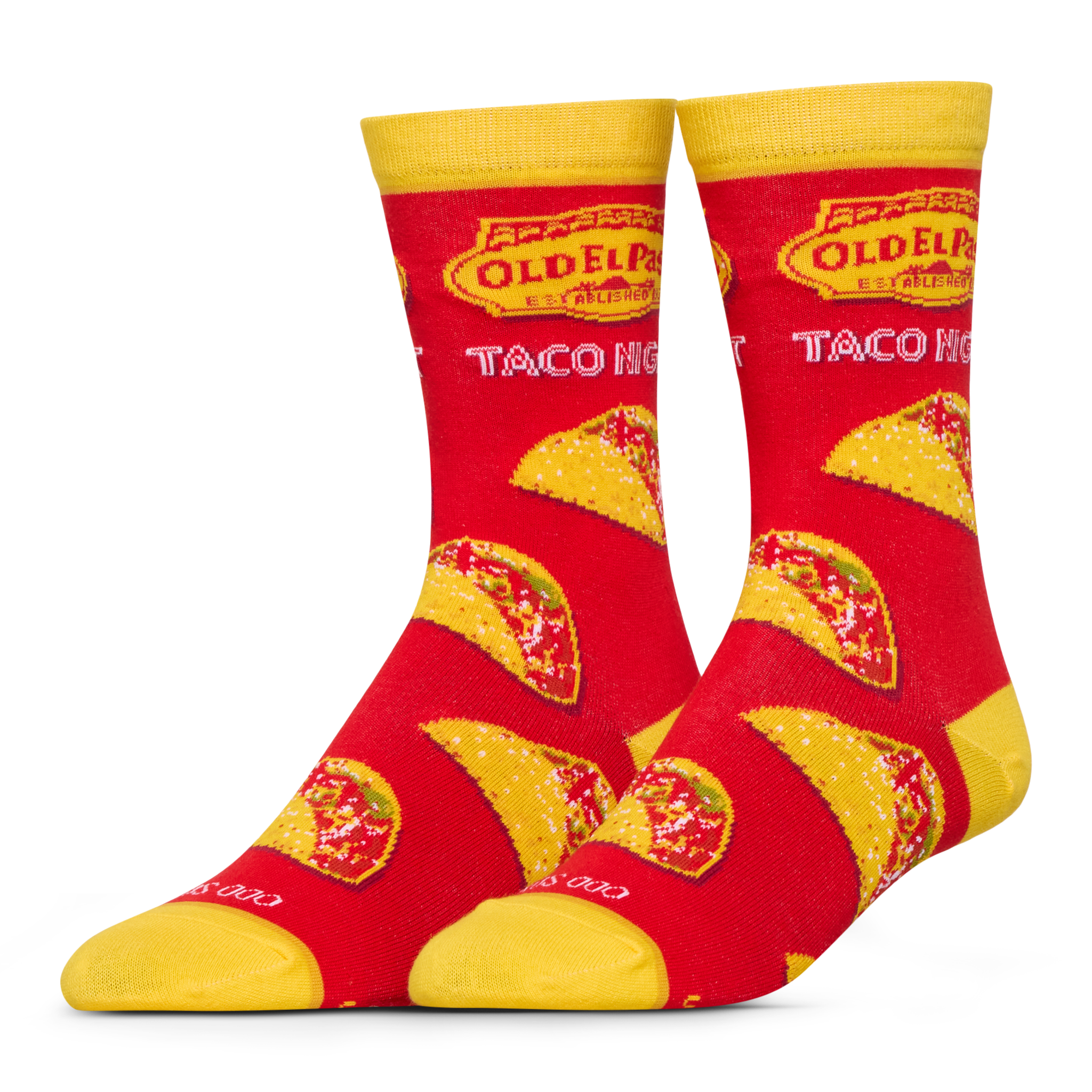 Old El Paso Taco Night Crew Socks