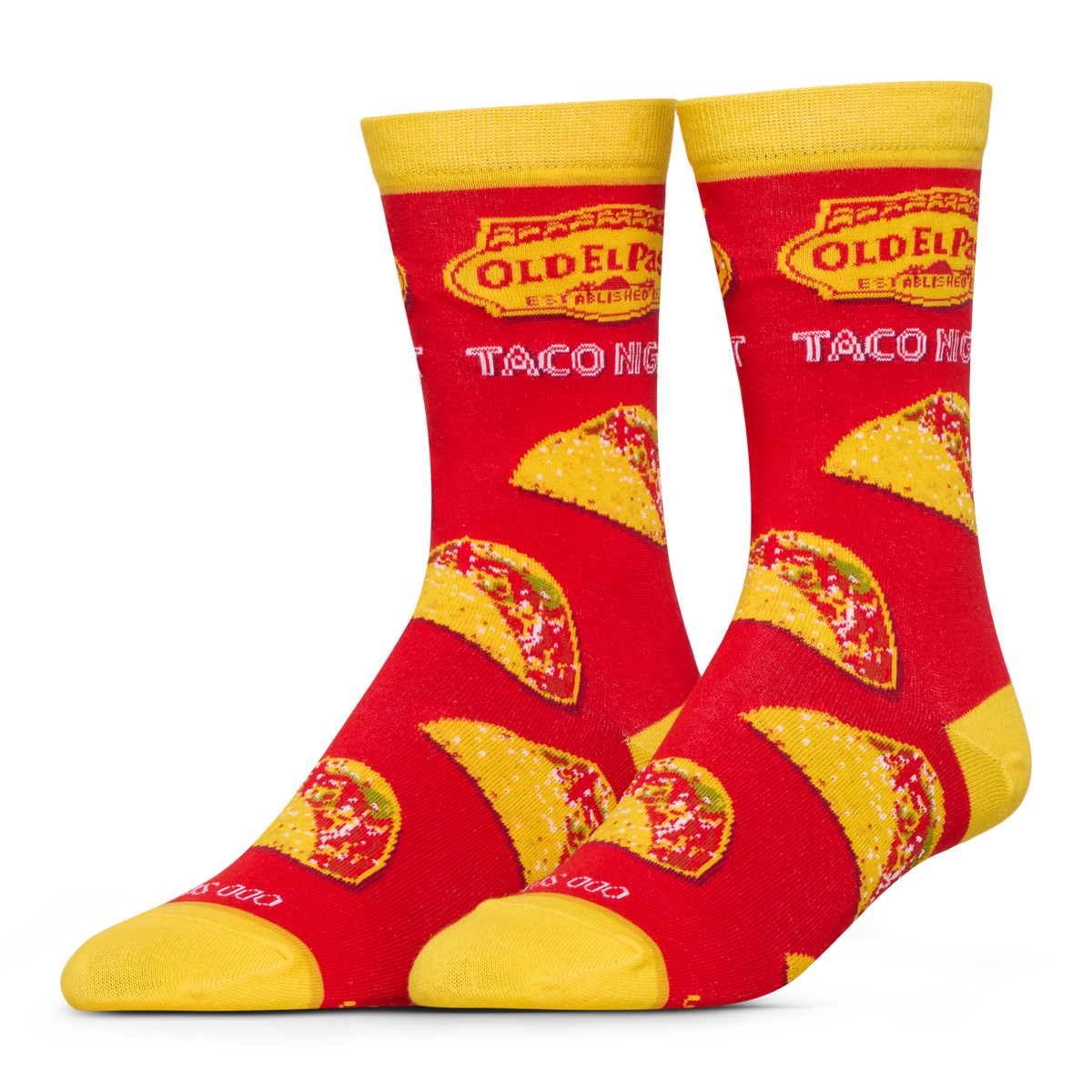 Old El Paso Taco Night Crew Socks